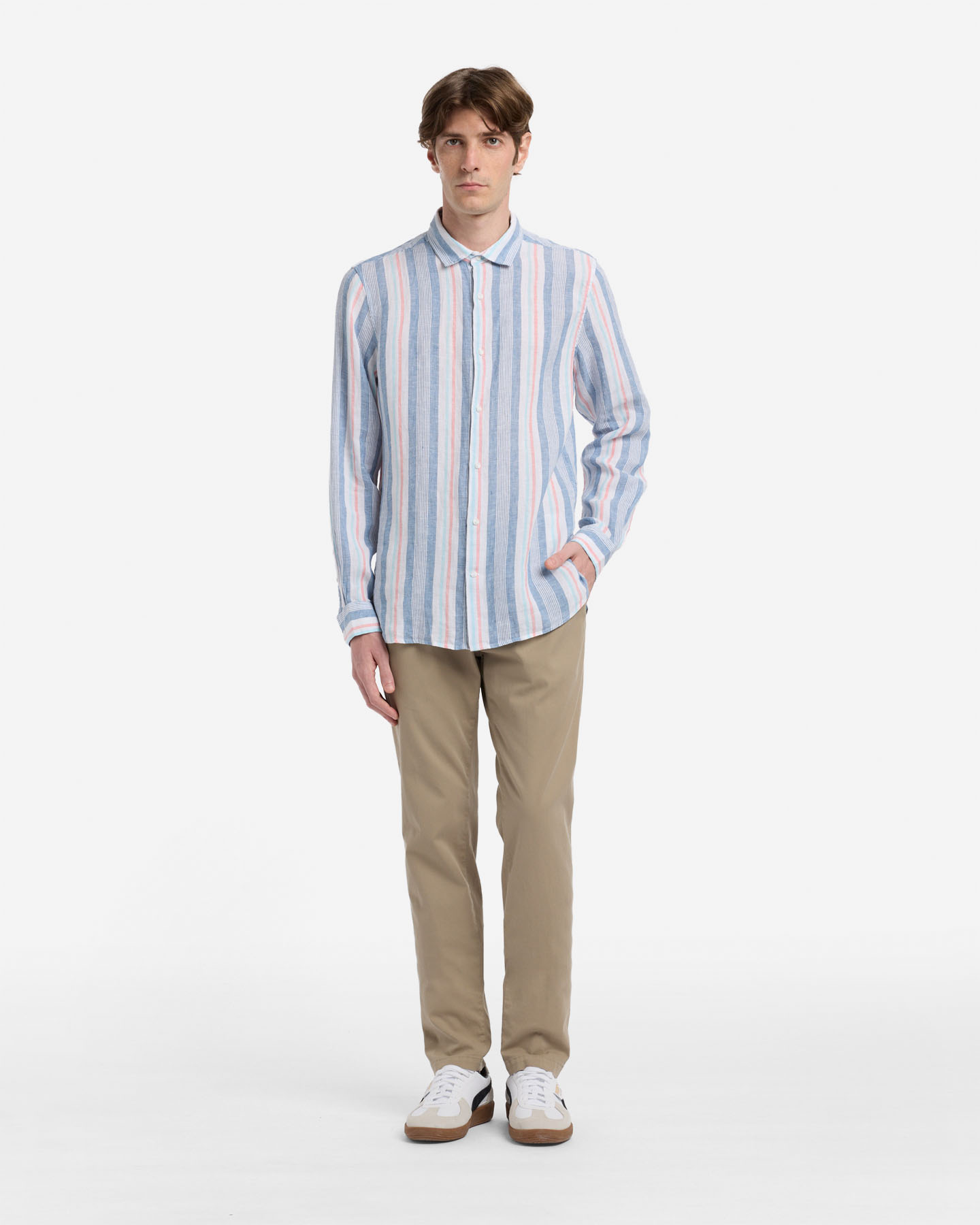 Camicia BEST COMPANY LINO M - Color mix - 2 | Cisalfa Sport