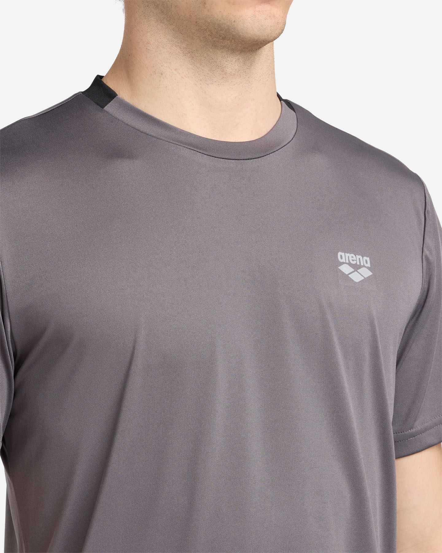 T-shirt training ARENA ESSENTIAL MOVE M - Grigio - 5 | Cisalfa Sport