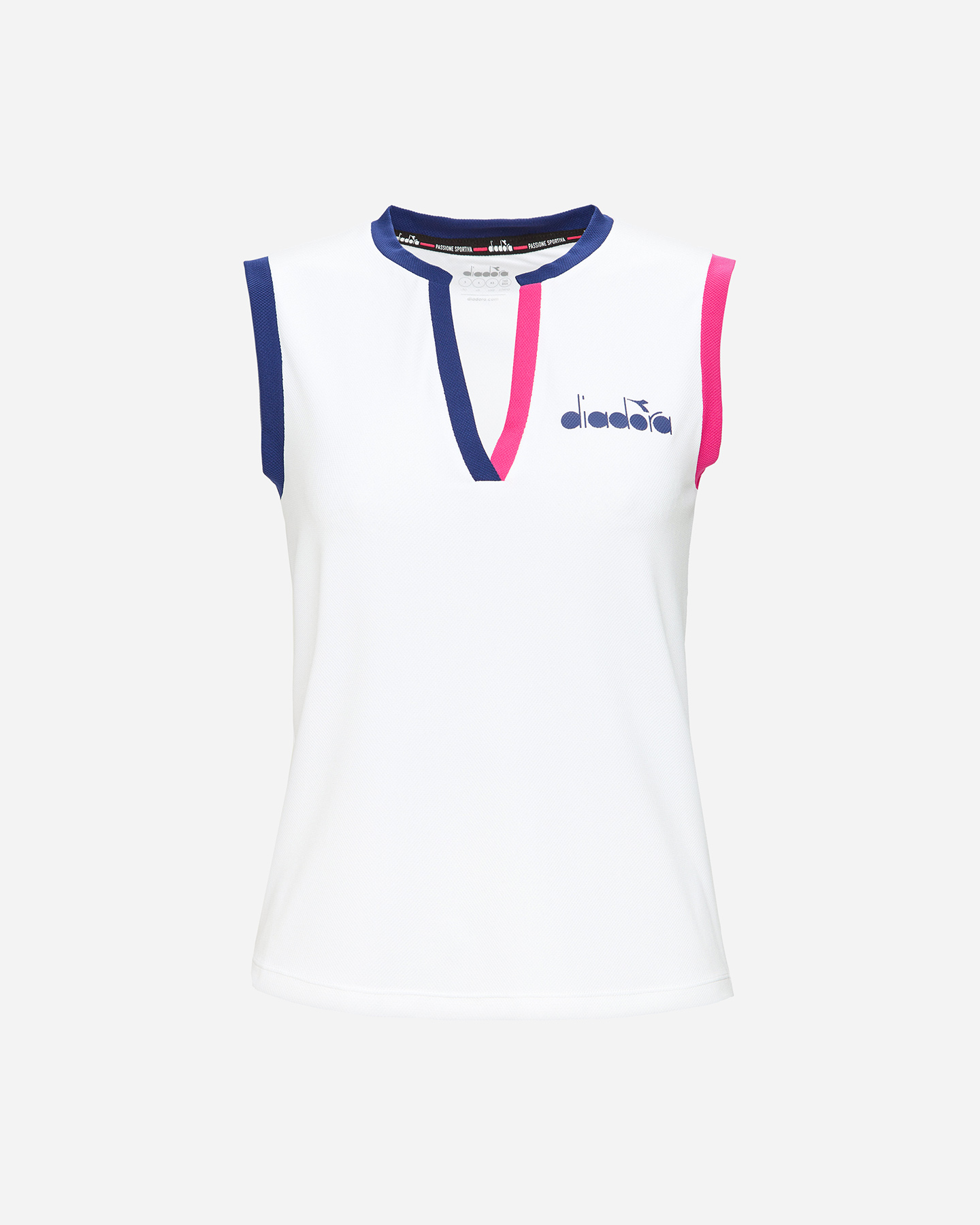 T-shirt tennis DIADORA ICON W - Bianco - 0 | Cisalfa Sport