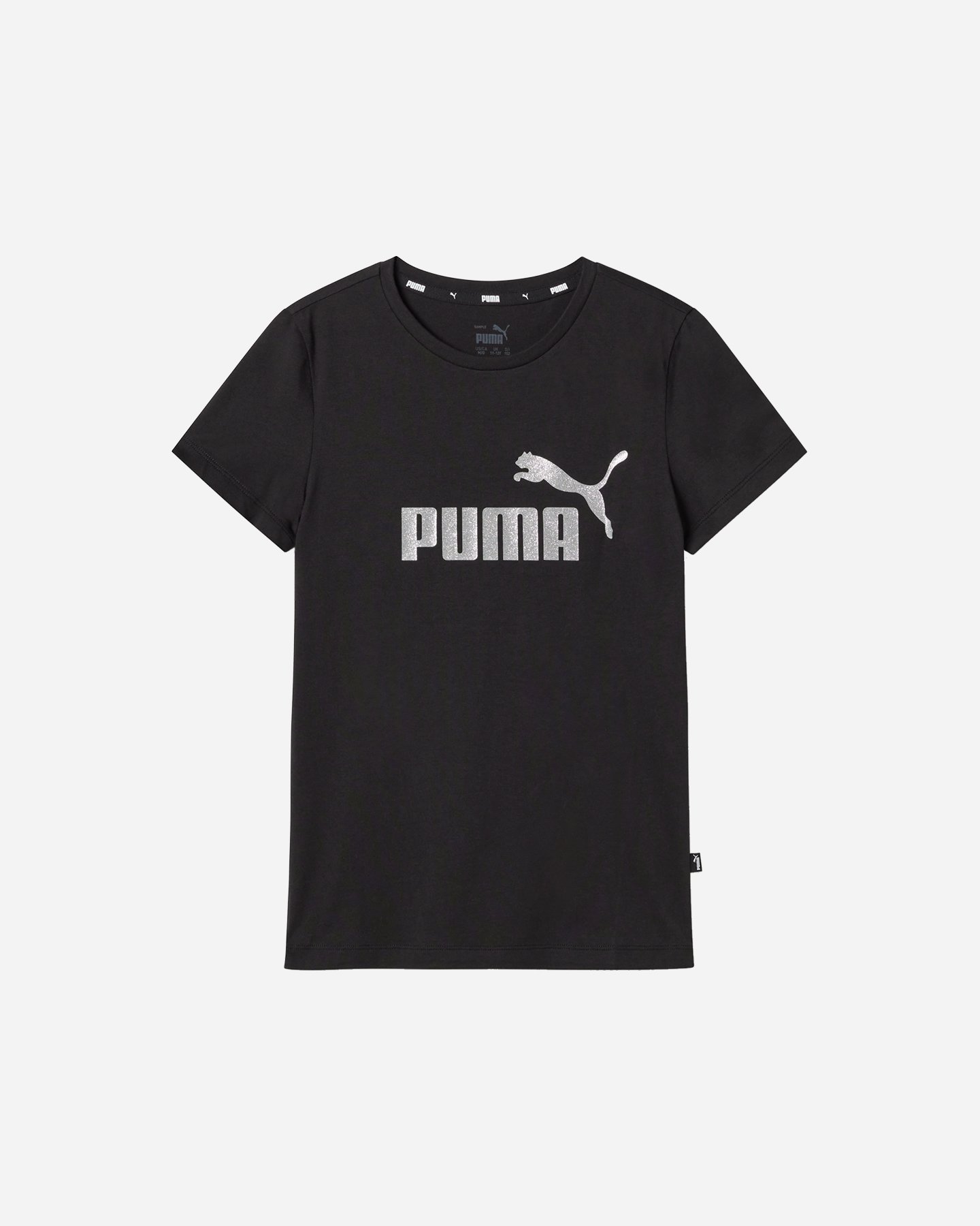 T-shirt PUMA ESSENTIAL METAL JR - Nero - 0 | Cisalfa Sport