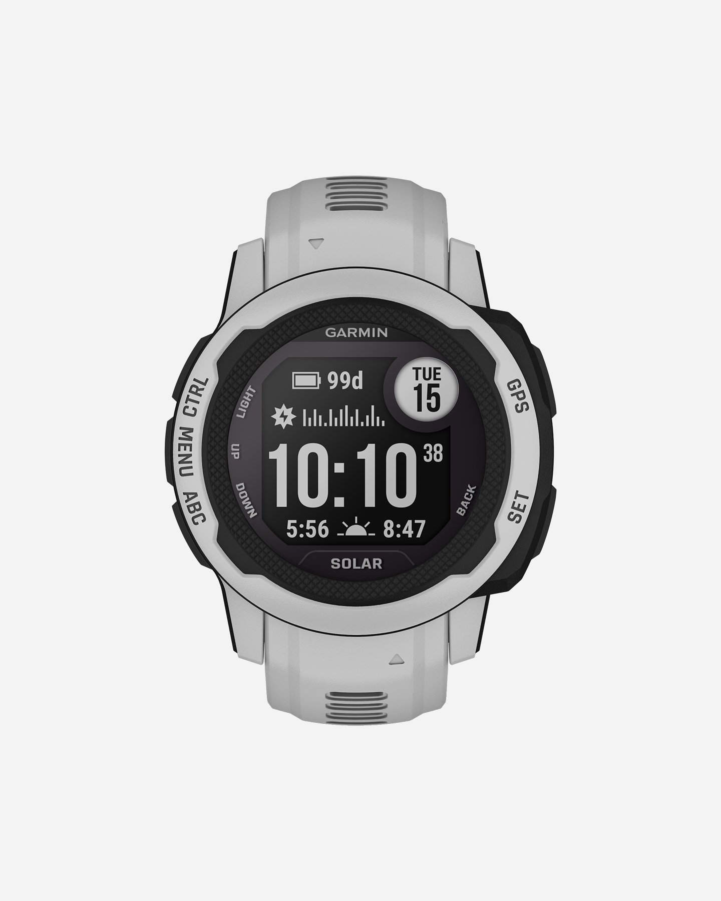 Orologio multifunzione GARMIN INSTINCT 2S SOLAR  - Grigio - 0 | Cisalfa Sport