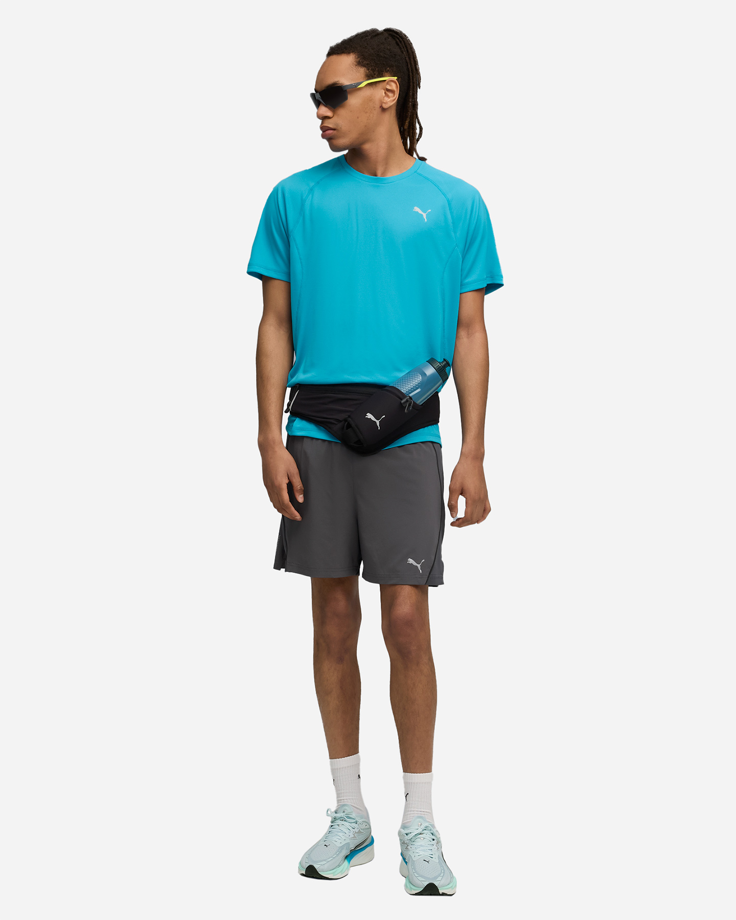 T-shirt running PUMA RUN VELOCITY M - Blu - 4 | Cisalfa Sport
