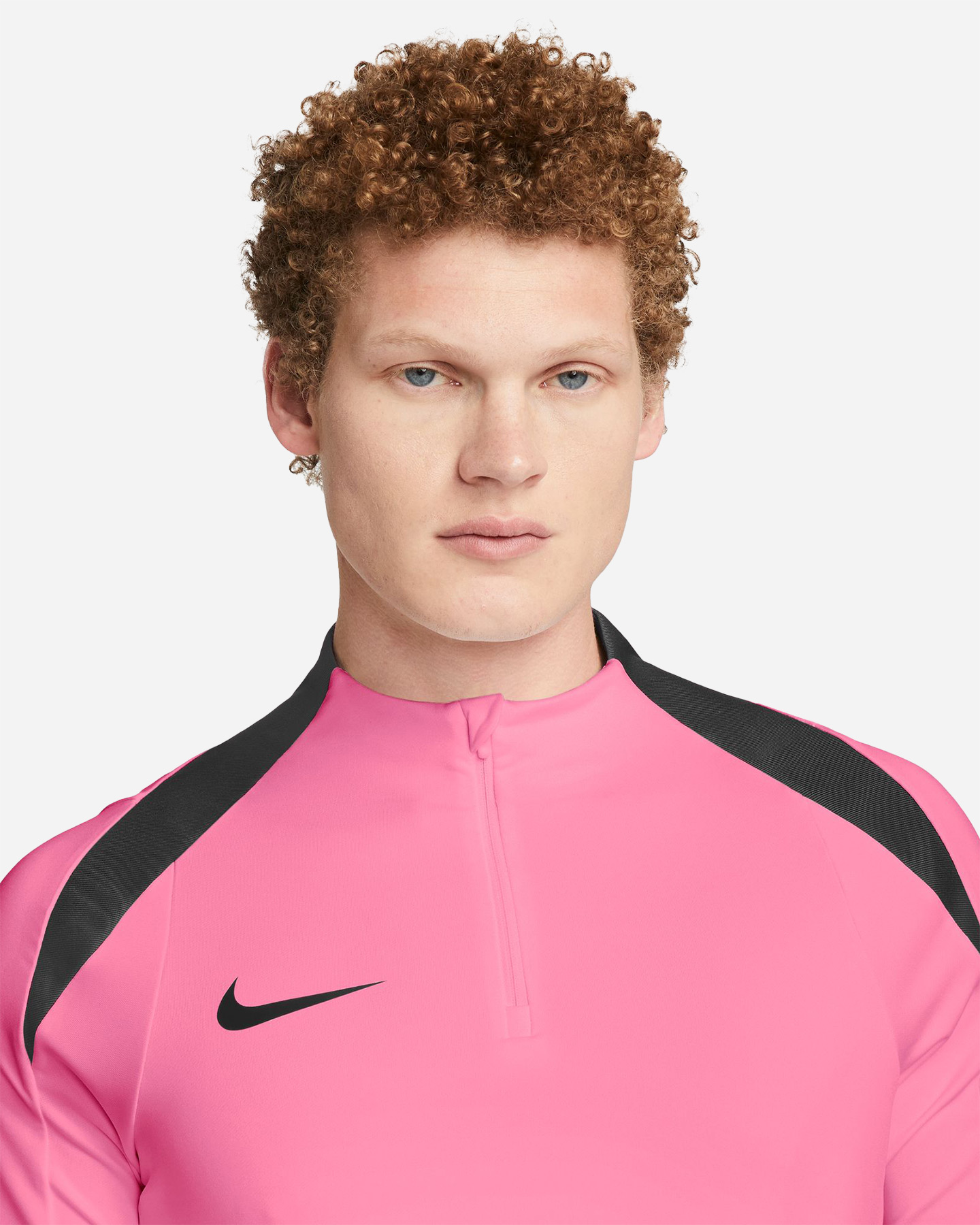 Maglia calcio NIKE DRI FIT STRIKE HALF ZIP M - Rosa - 3 | Cisalfa Sport