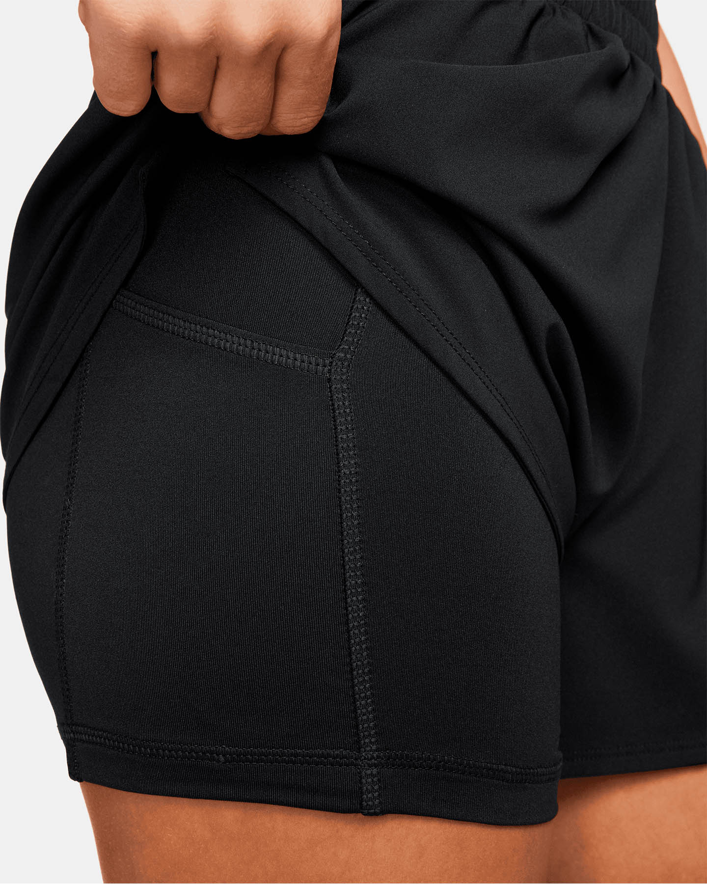 Short training NIKE DOUBLE W - Nero - 3 | Cisalfa Sport