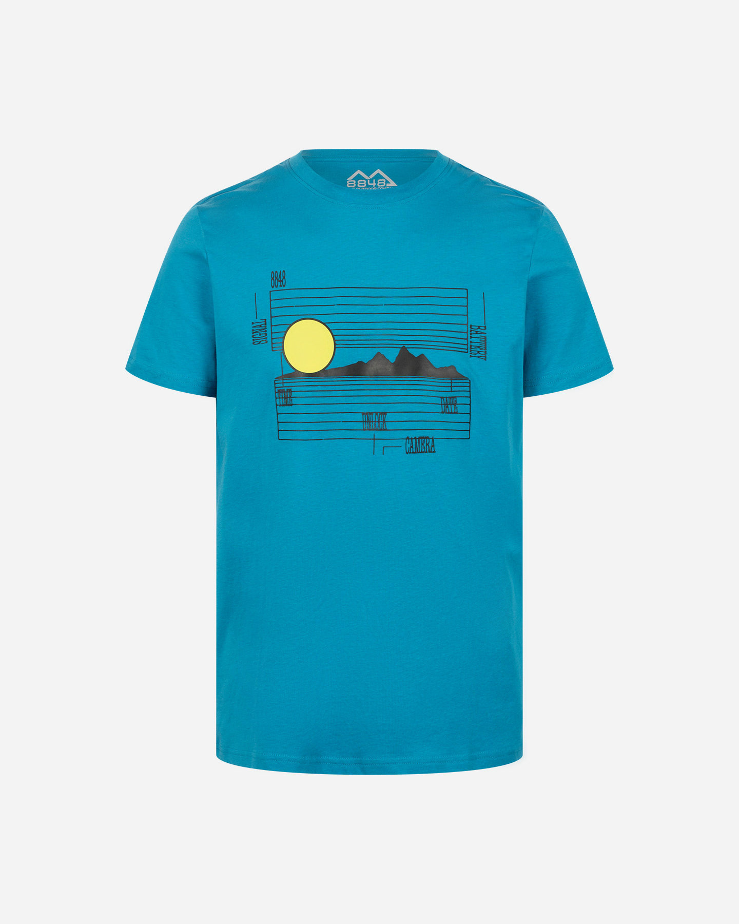 T-shirt 8848 MOUNTAIN ESSENTIAL M - Blu - 0 | Cisalfa Sport