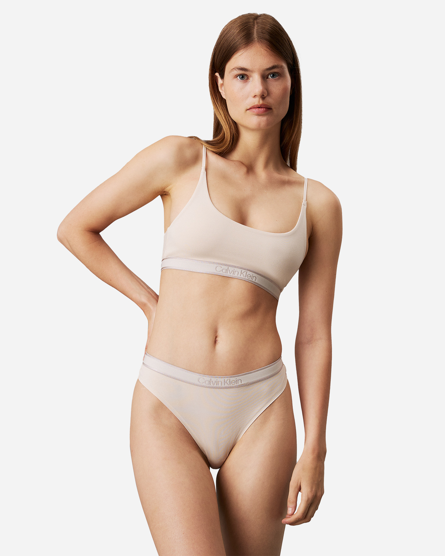 Intimo CALVIN KLEIN UNDERWEAR SLIP THONG W - Bianco - 0 | Cisalfa Sport