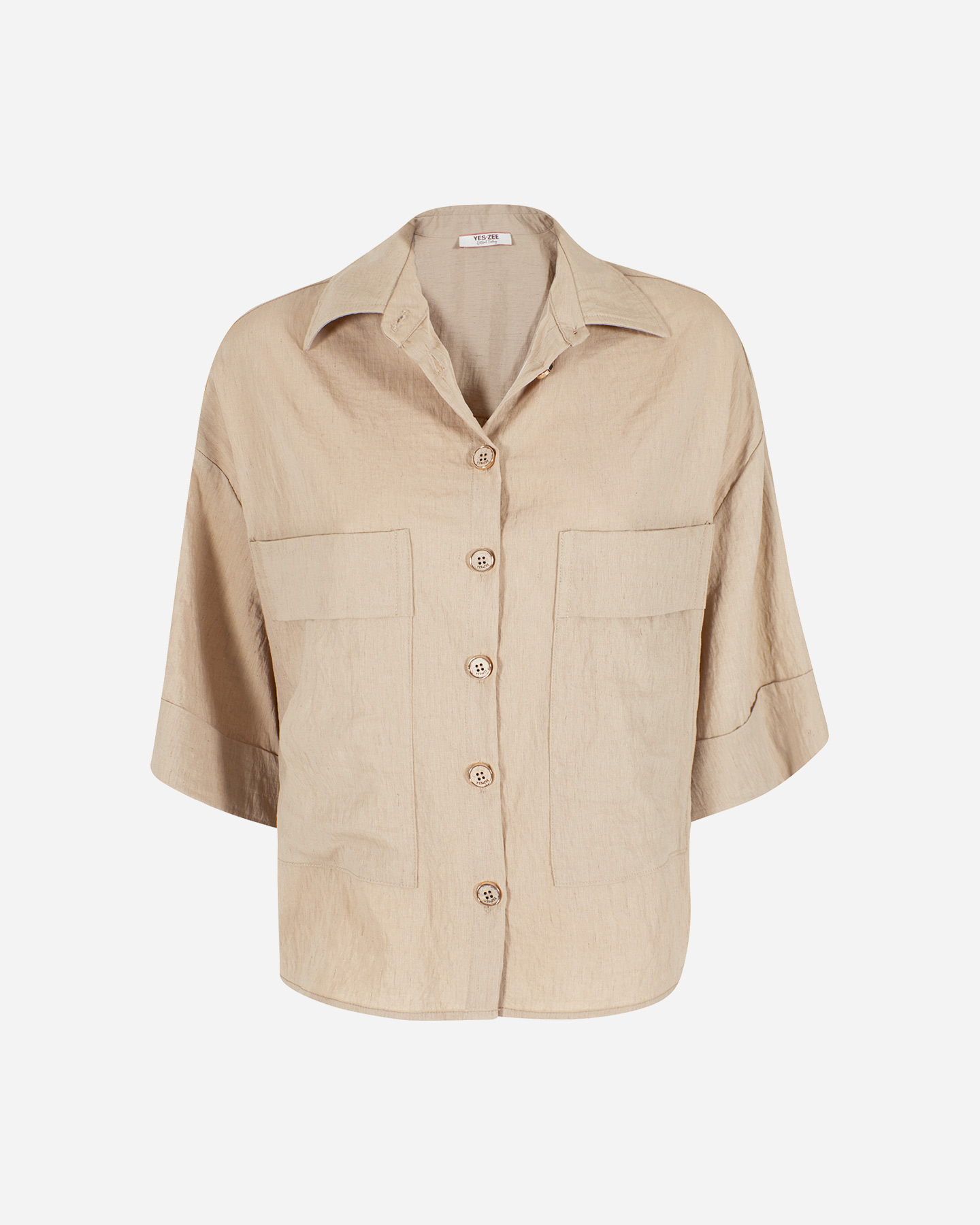 Camicia YES ZEE CLASSIC W - Beige - 0 | Cisalfa Sport