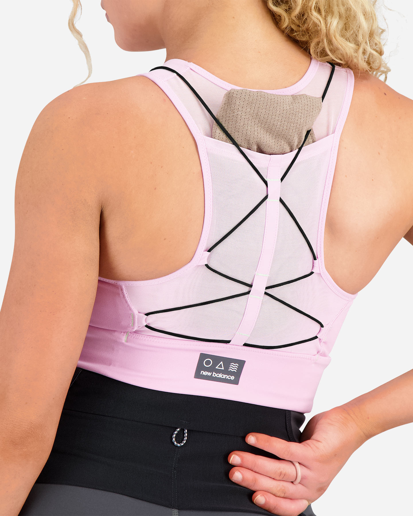 Reggiseno NEW BALANCE IMPACT RUN W - Viola - 4 | Cisalfa Sport