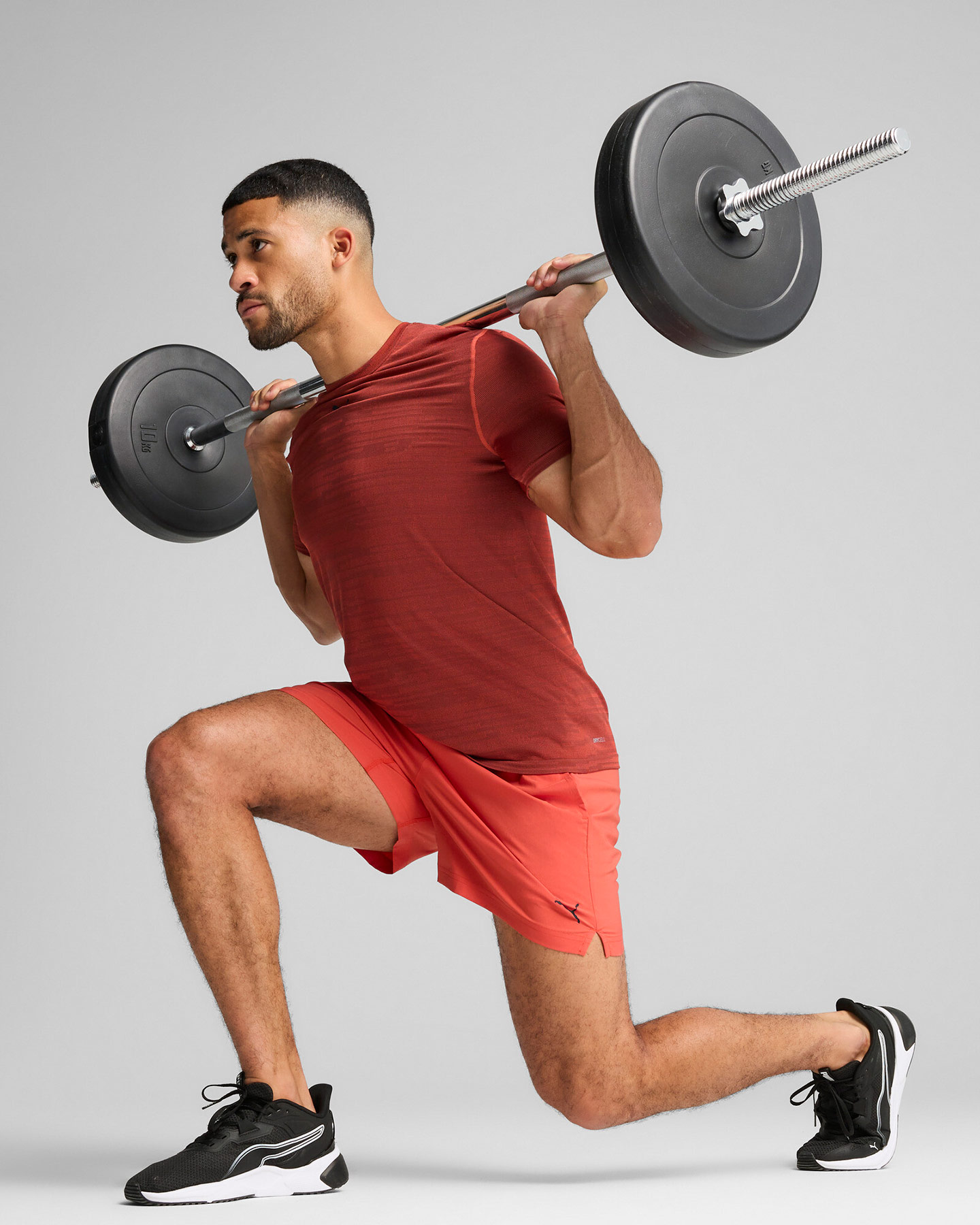 T-shirt training PUMA SEAM RNECK TAD M - Rosso - 4 | Cisalfa Sport