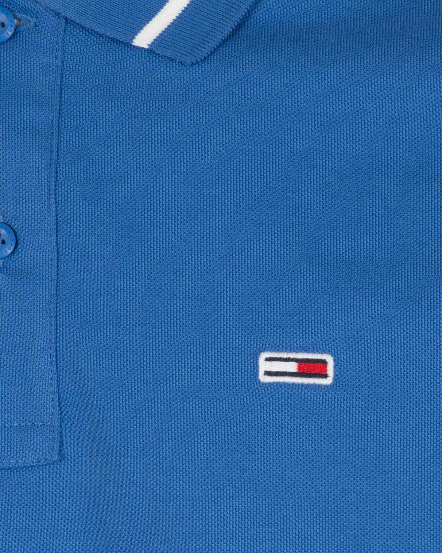 Polo TOMMY HILFIGER PIQUET M - Blu - 2 | Cisalfa Sport