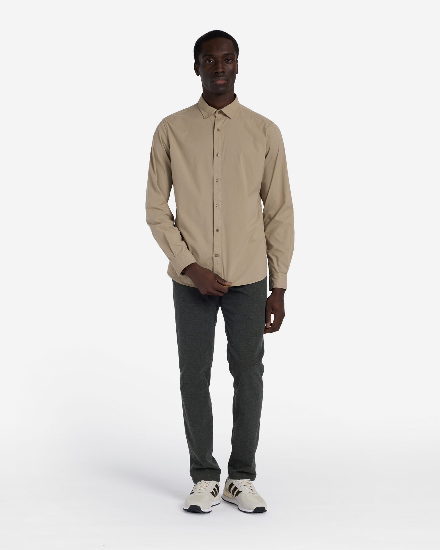 Camicia BEST COMPANY CLASSIC M - Beige - 1 | Cisalfa Sport