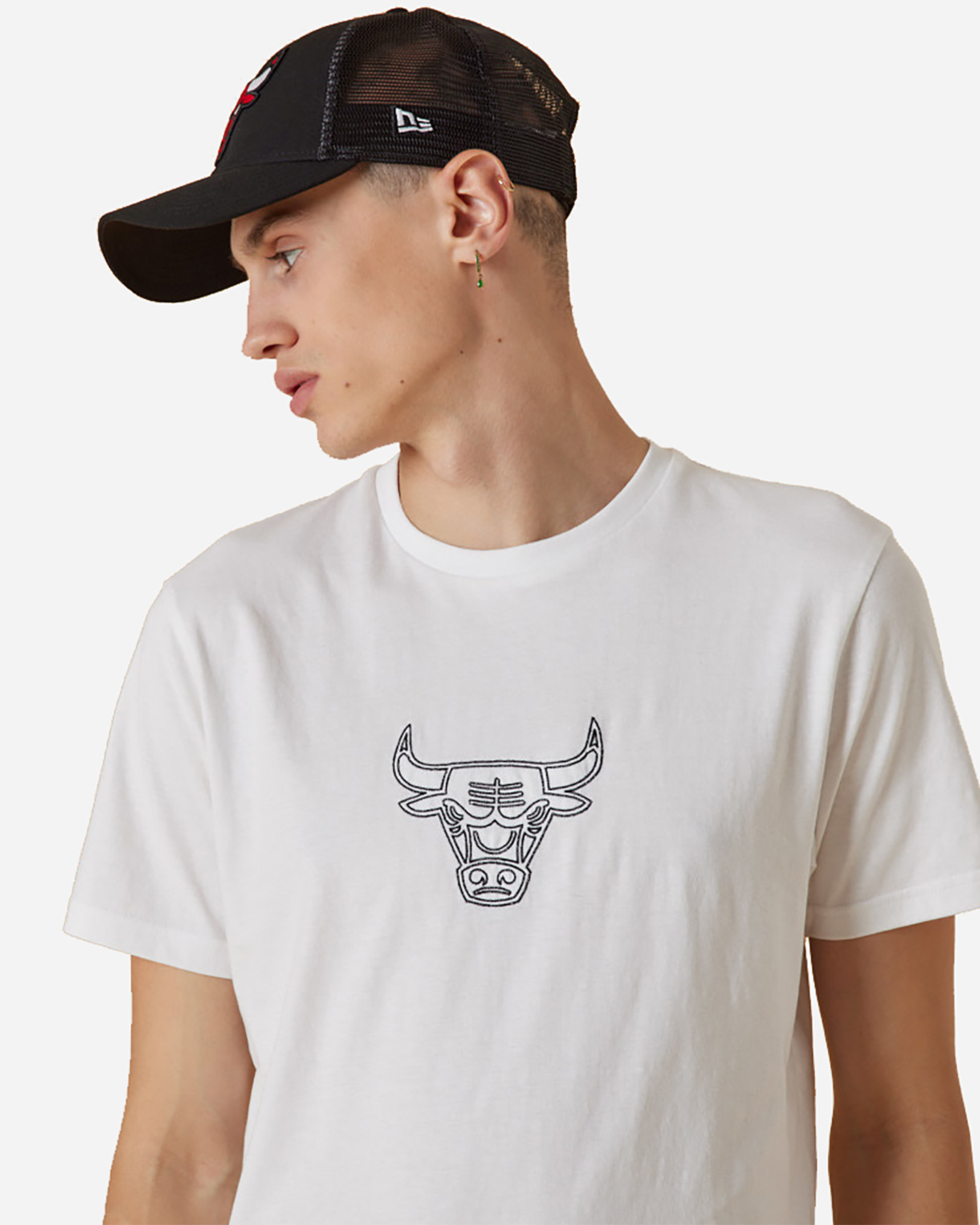 T-shirt NEW ERA NBA CHAIN STITCH CHICAGO BULLS M - 4 | Cisalfa Sport