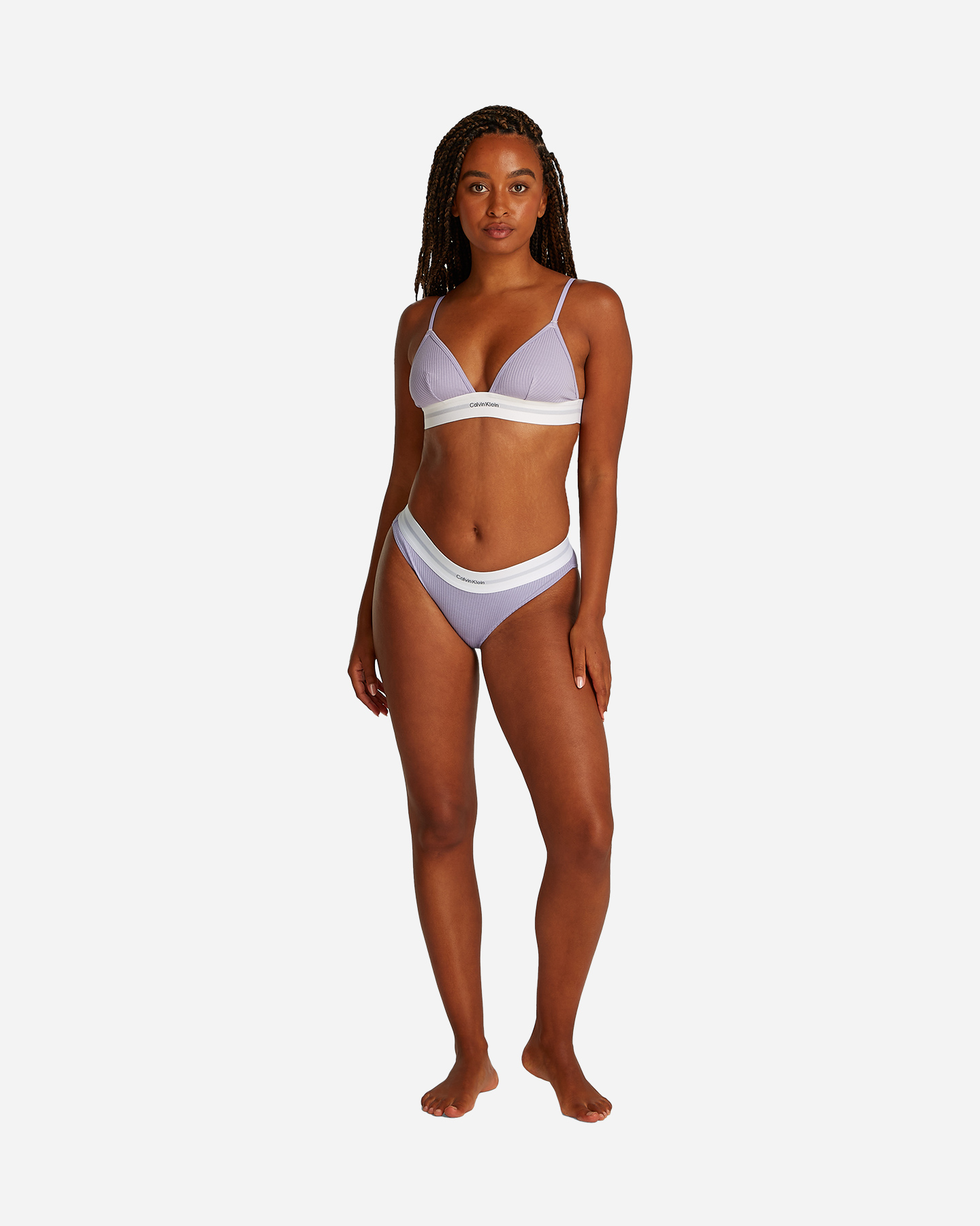 Slip intimo CALVIN KLEIN UNDERWEAR SLIP BIKINI W - Viola - 3 | Cisalfa Sport