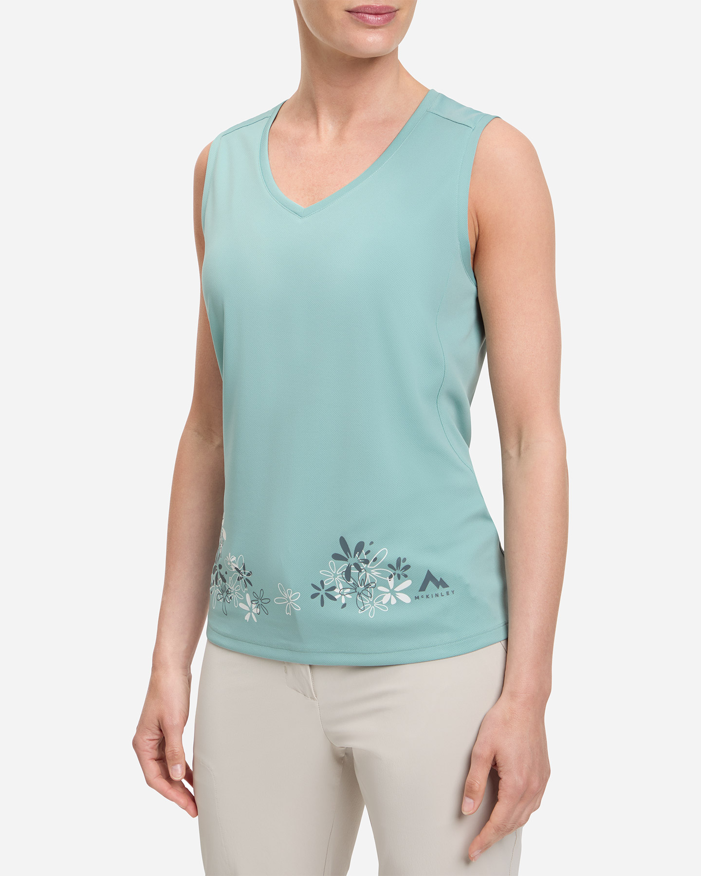 T-shirt MCKINLEY COLUSSY W - Azzurro - 1 | Cisalfa Sport