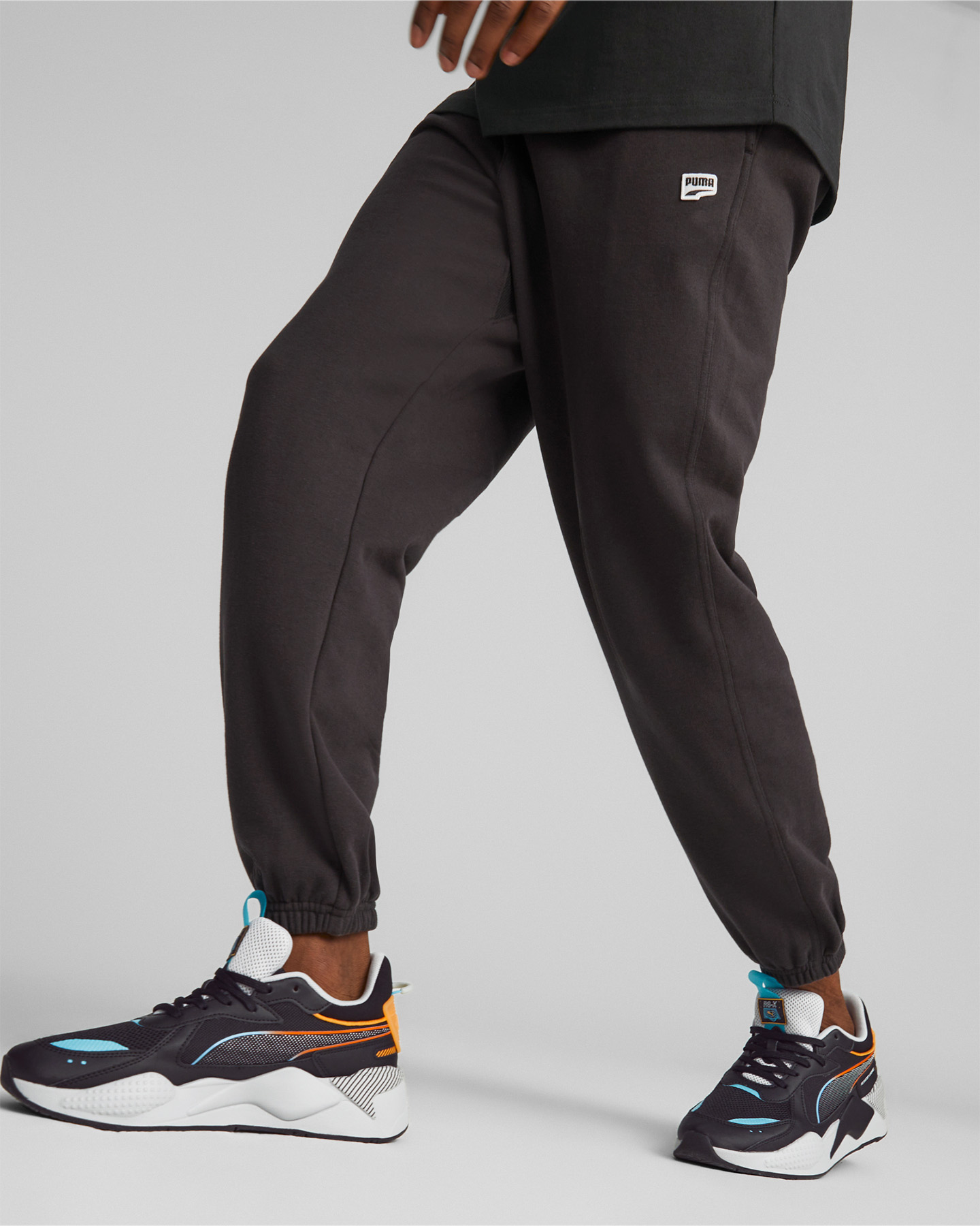 Pantalone PUMA DOWNTOWN RELAXED M - Nero - 2 | Cisalfa Sport