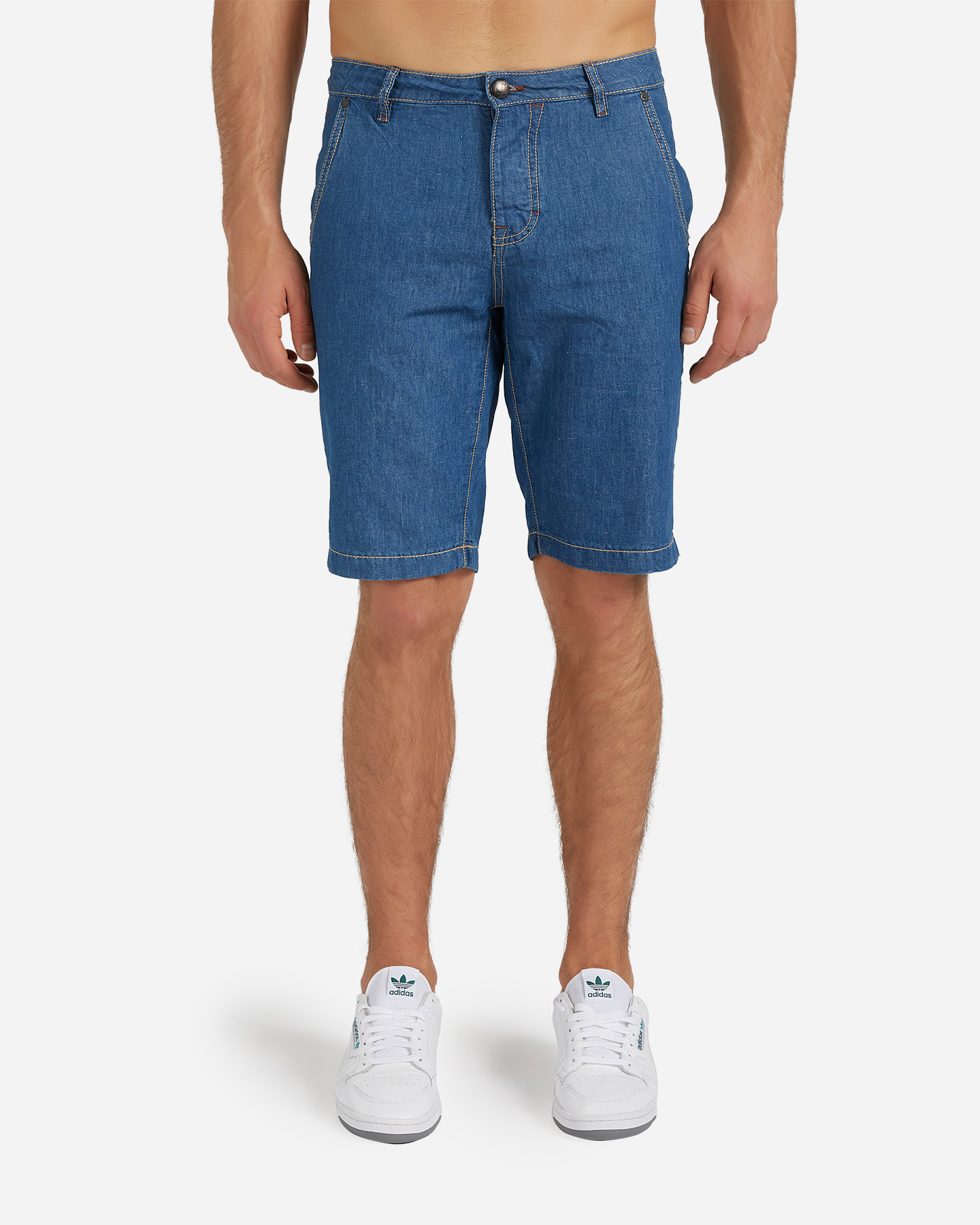 Bermuda COTTON BELT CHINO LINO DENIM M - Denim - 0 | Cisalfa Sport