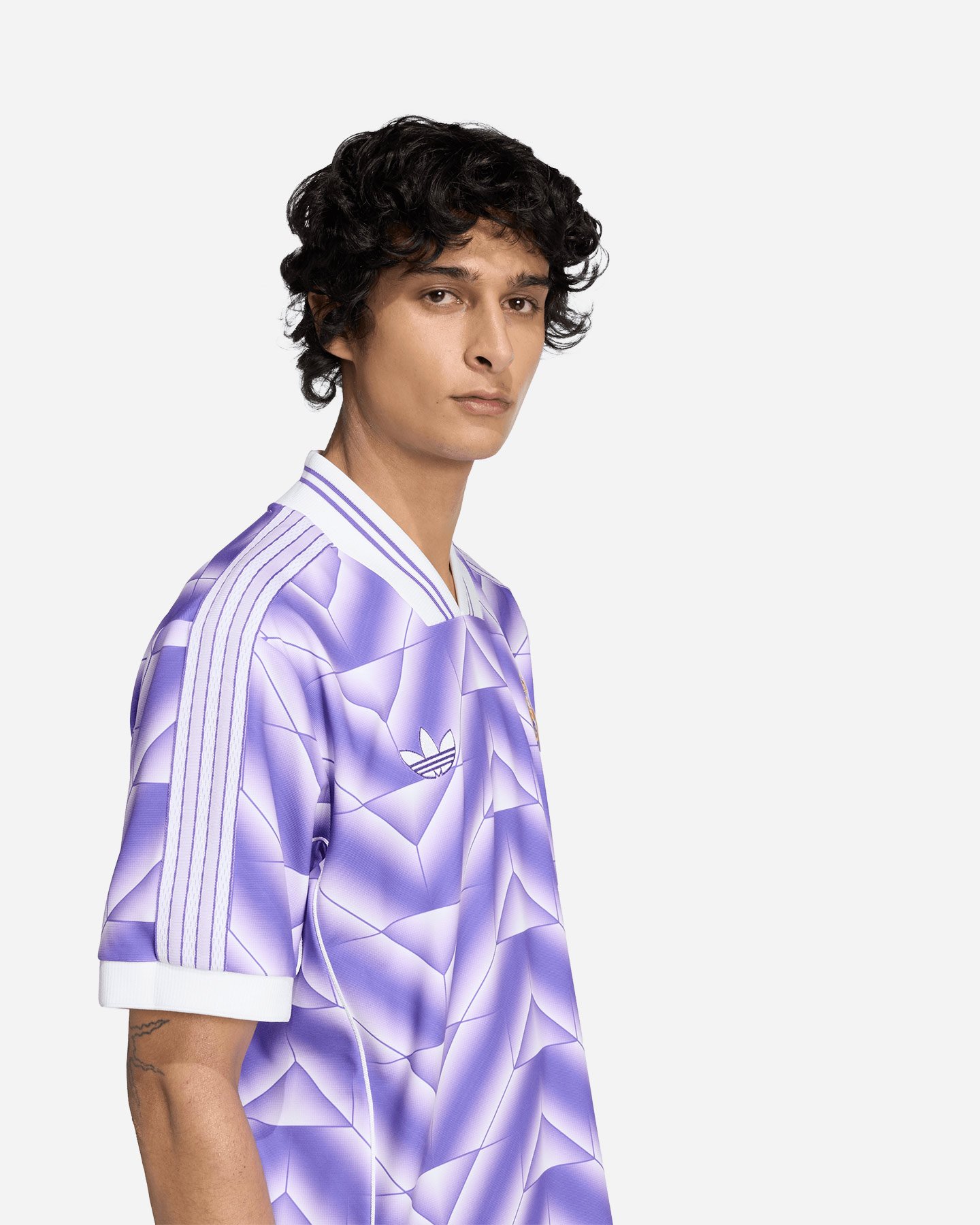 T-shirt ADIDAS ORIGINALS LIFESTYLE REAL MADRID M - Viola - 4 | Cisalfa Sport