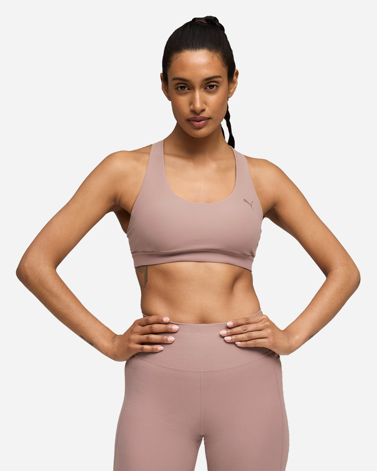Bra training PUMA CLOUDSPUN W - Beige - 3 | Cisalfa Sport
