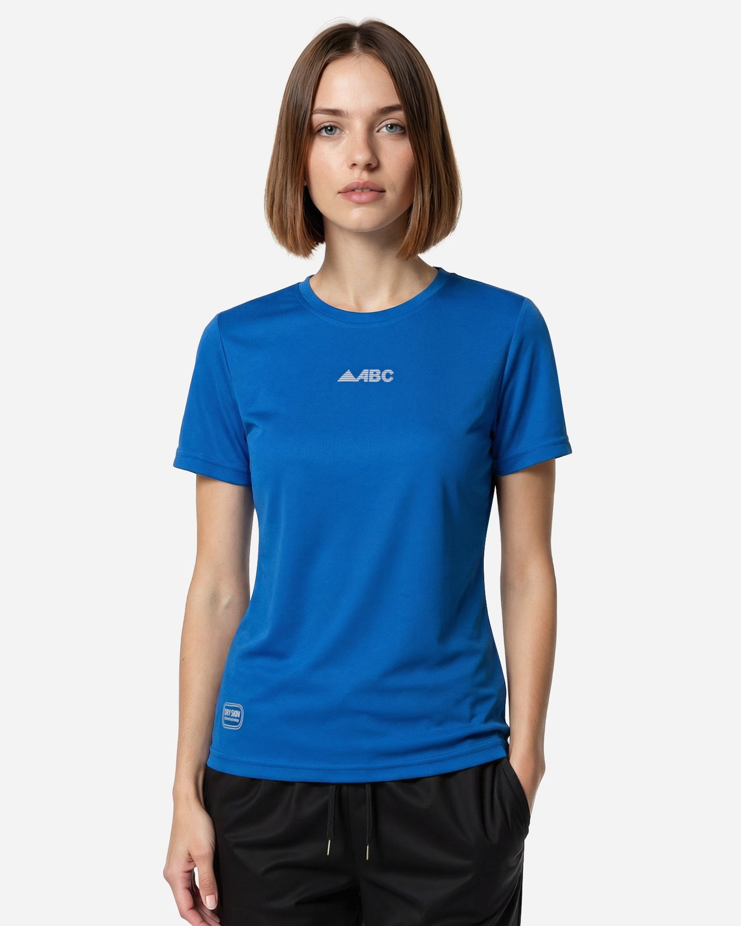 T-shirt running ABC ESSENTIAL W - Blu - 2 | Cisalfa Sport