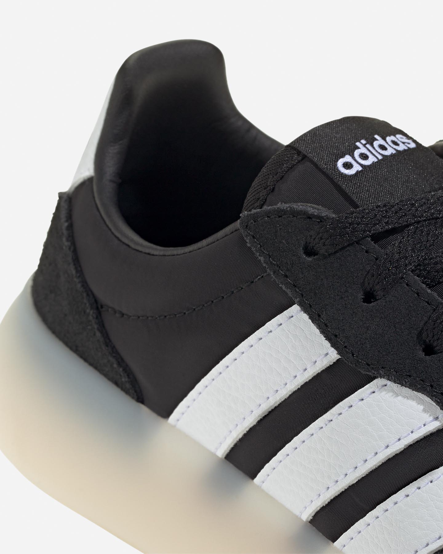 Scarpe sneakers ADIDAS CORE BARREDA GS JR - Nero - 5 | Cisalfa Sport