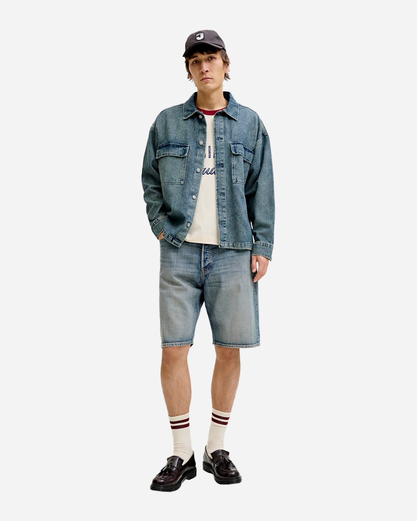 Bermuda JACK & JONES ALEX ORIGINAL 880 M - Denim - 3 | Cisalfa Sport