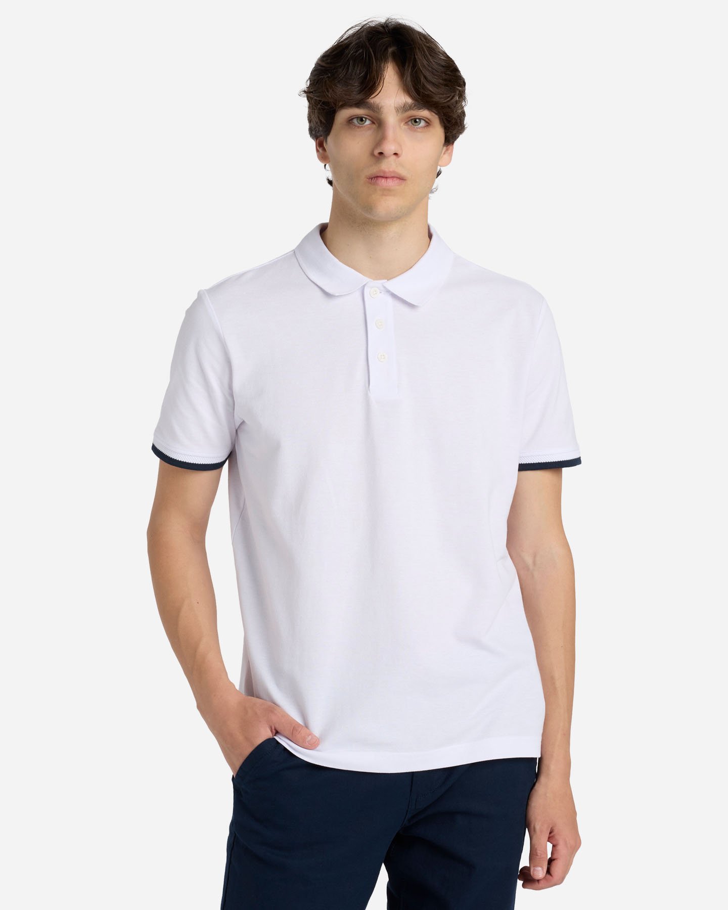 Polo DACK'S ESSENTIAL M - Bianco - 1 | Cisalfa Sport