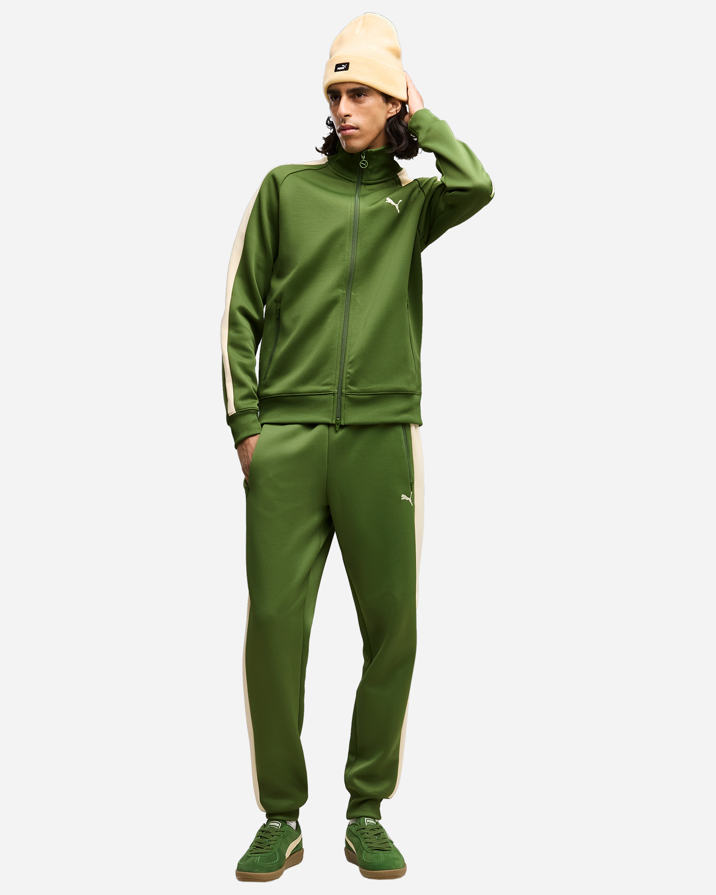 Pantalone PUMA T7 ALWAYS ON M - Verde - 4 | Cisalfa Sport