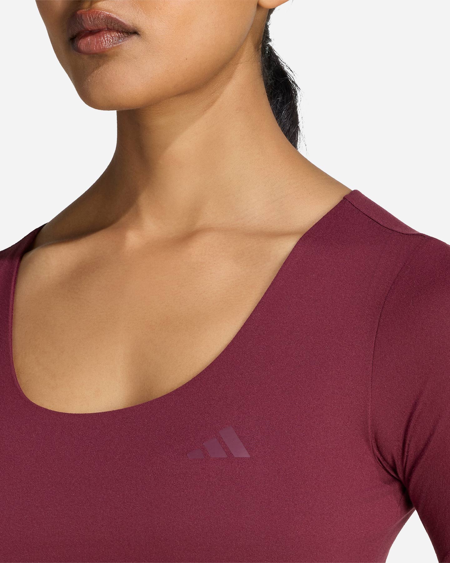 T-shirt training ADIDAS ALL ME ESSENTIALS W - Marrone - 4 | Cisalfa Sport