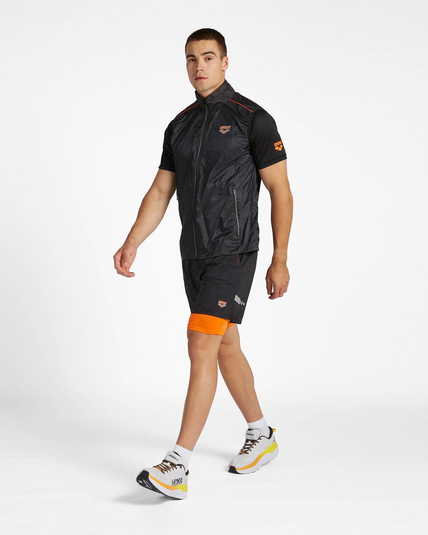 Giacca running ARENA RUNNING M - Nero - 3 | Cisalfa Sport