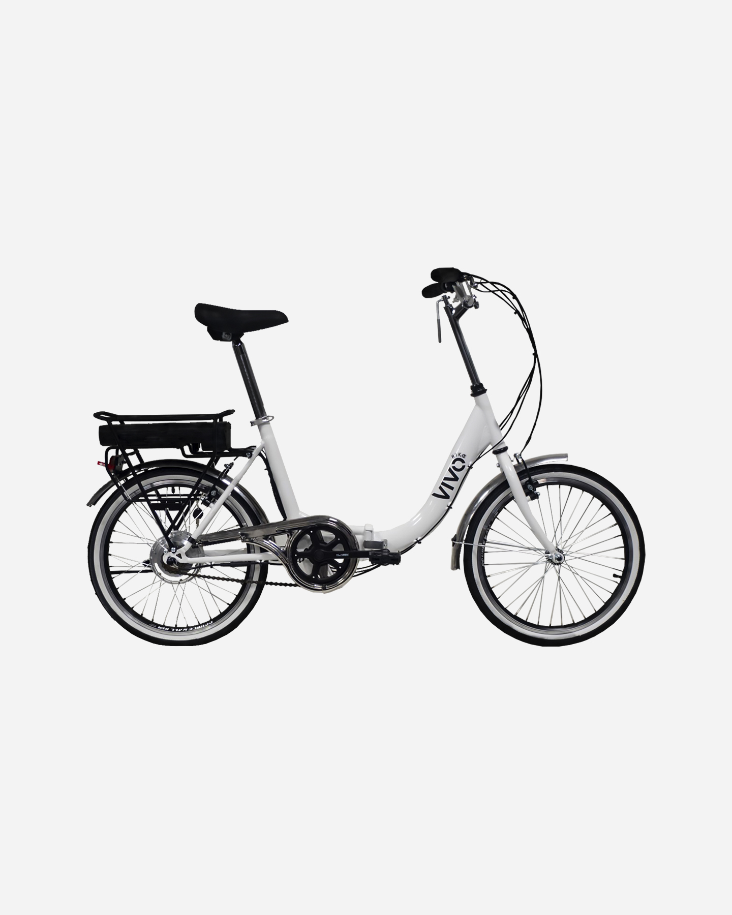 Bici elettrica VIVOBIKE E-BIKE CITY VIVO URBAN - Bianco - 0 | Cisalfa Sport