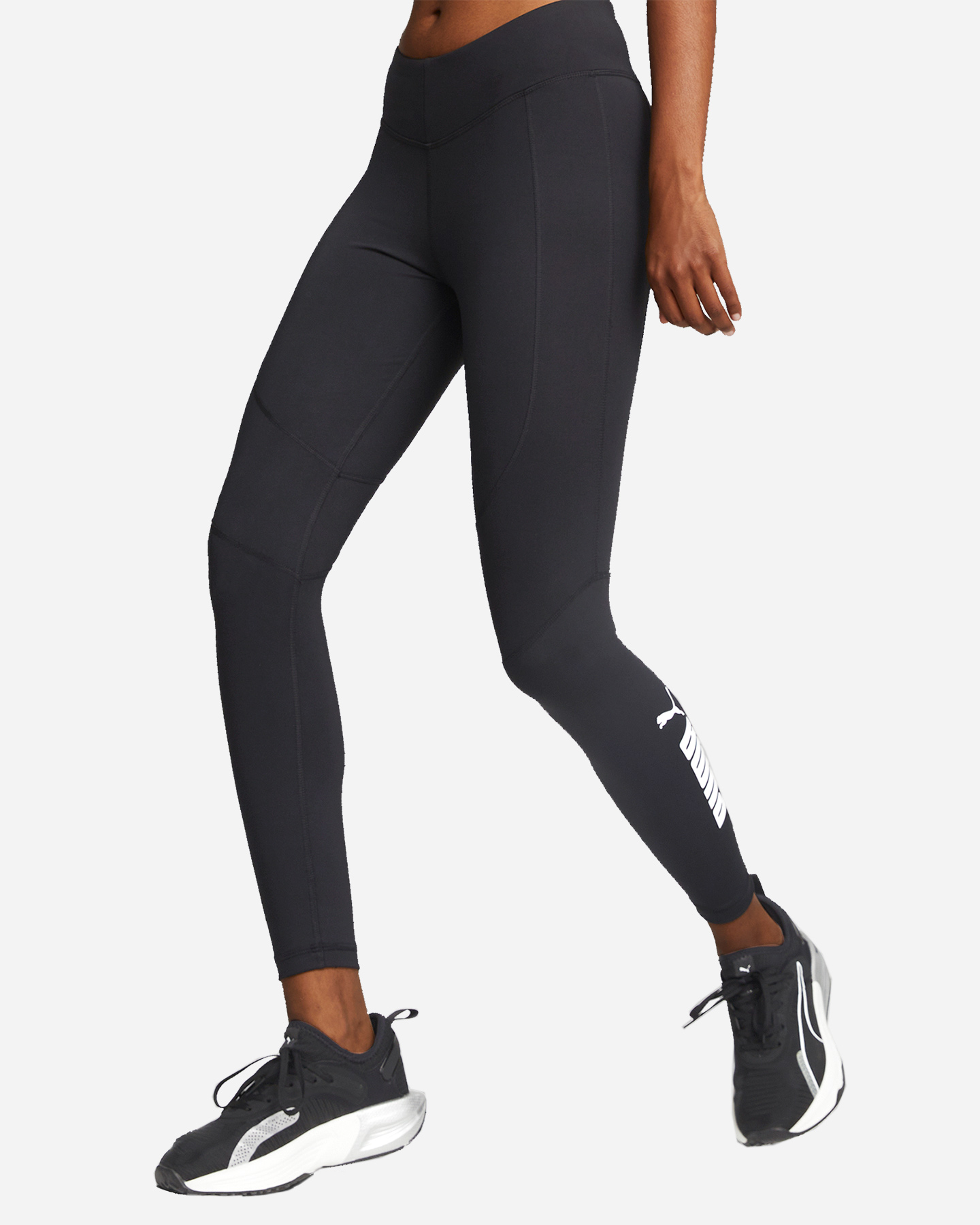 Leggings PUMA POLY 7/8 BLOGO W - Nero - 4 | Cisalfa Sport