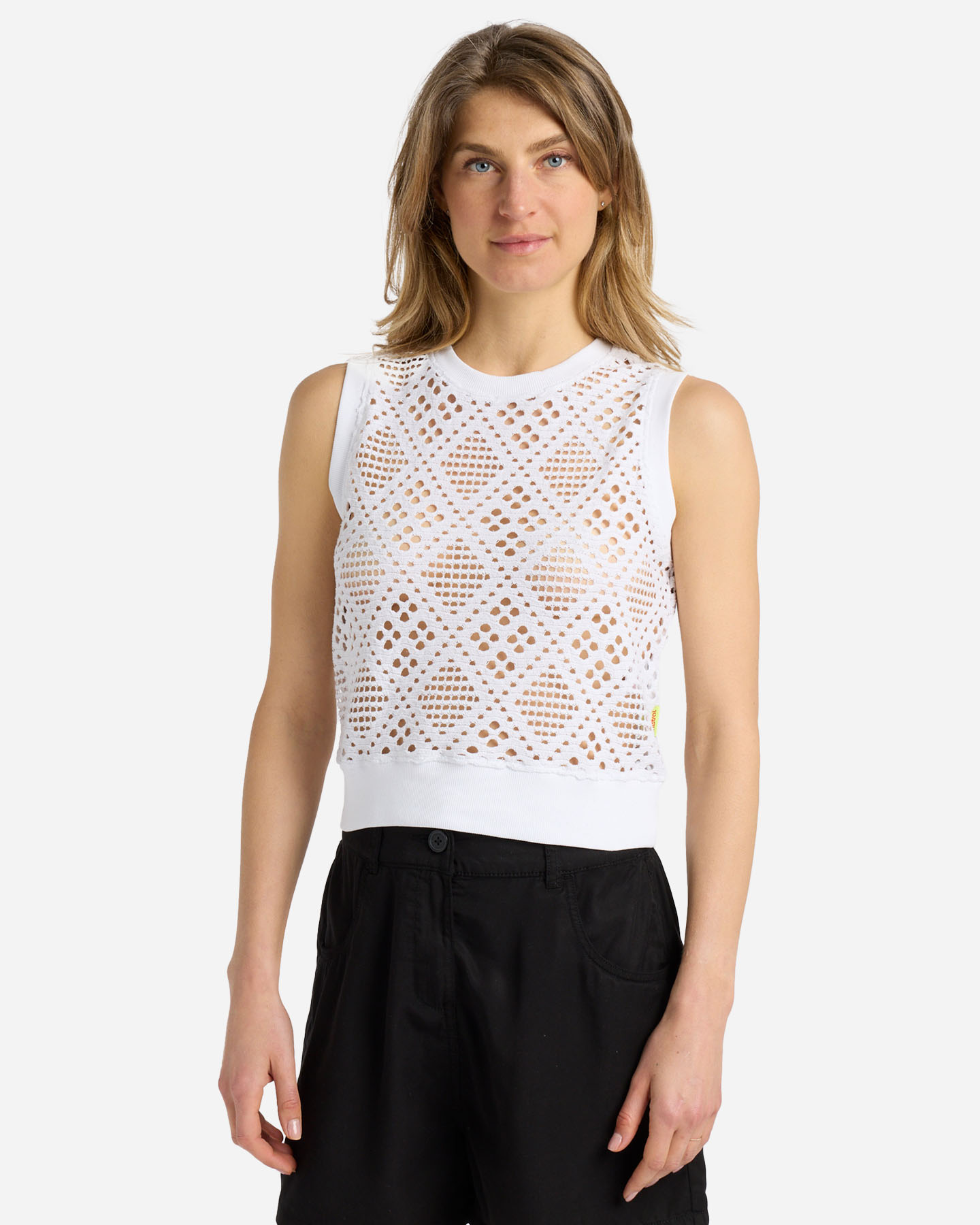 Canotta MISTRAL CONTEMPORARY ETNIC W - Bianco - 1 | Cisalfa Sport