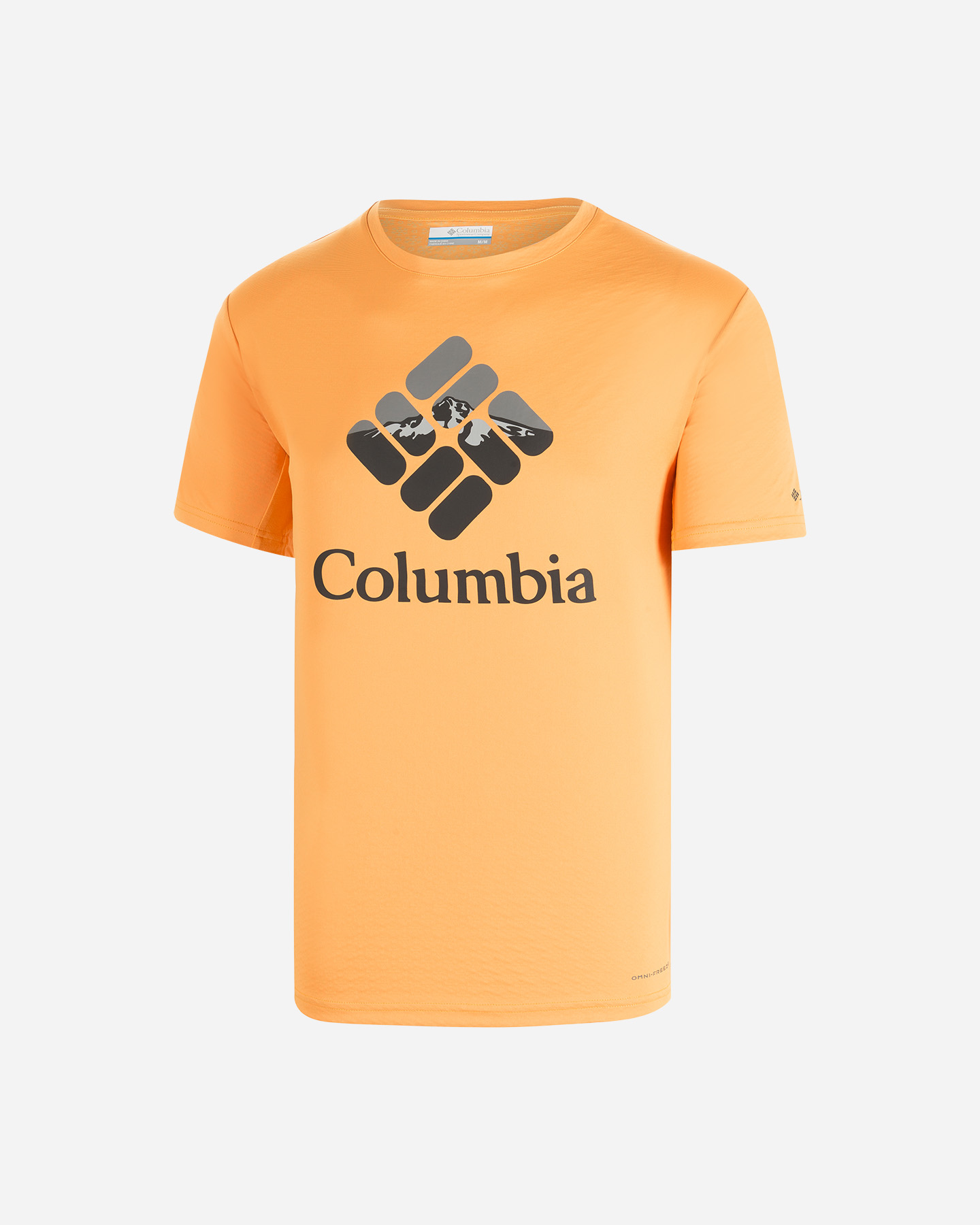T-shirt COLUMBIA ZERO ICE CIRRO COOL M - Arancione - 0 | Cisalfa Sport