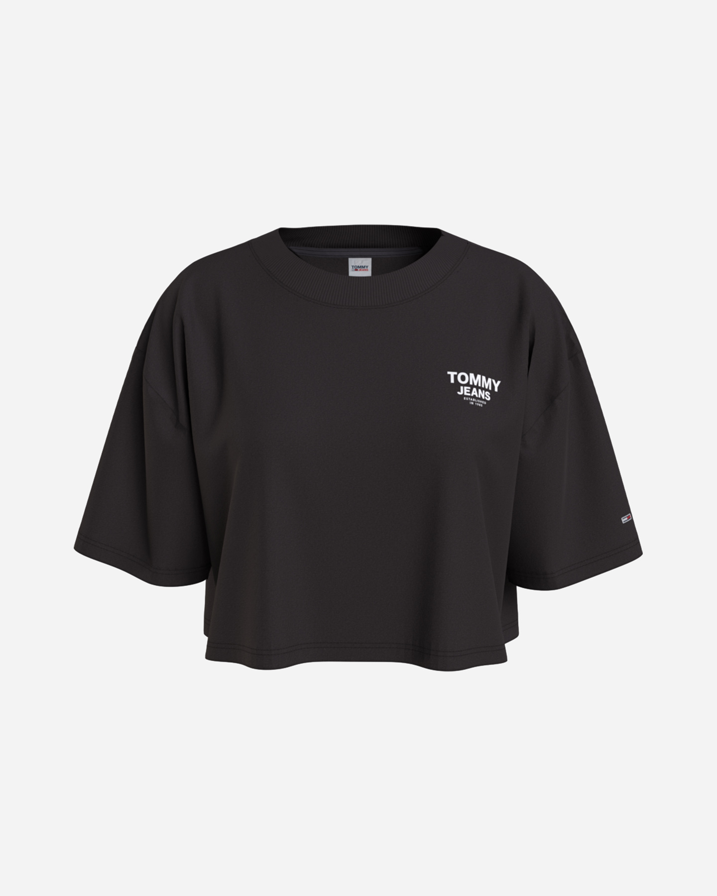 T-shirt TOMMY HILFIGER OVRSZD CROP W - 4 | Cisalfa Sport