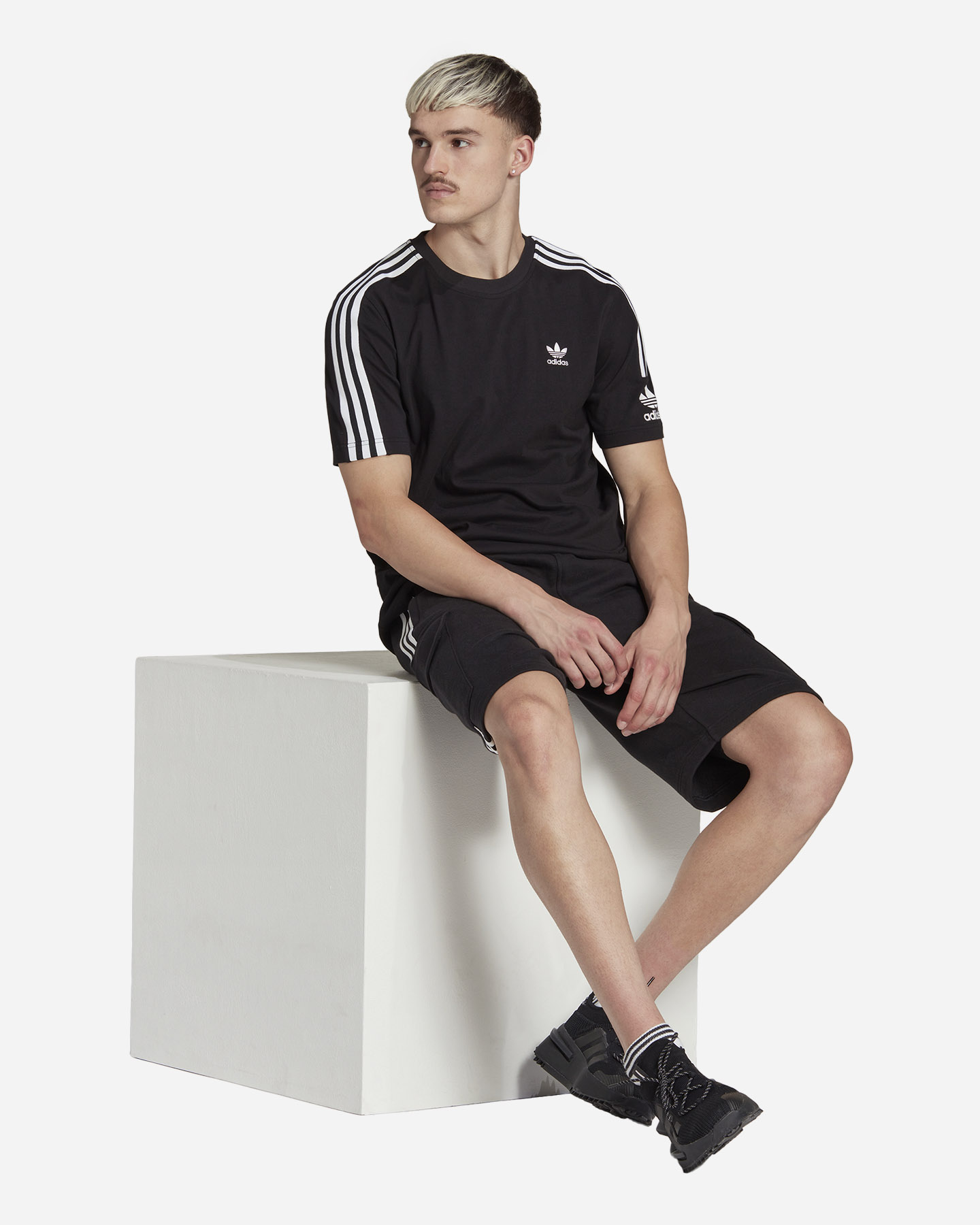 T-shirt ADIDAS 3STRIPES M - Nero - 5 | Cisalfa Sport