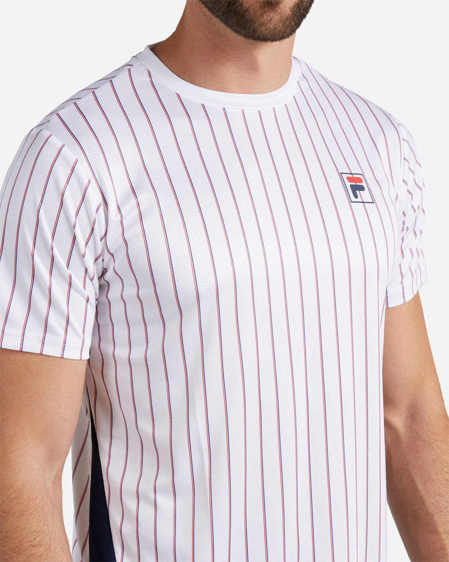 T-shirt tennis FILA COURT LINE M - S4130193-001/259 - 4 | Cisalfa Sport