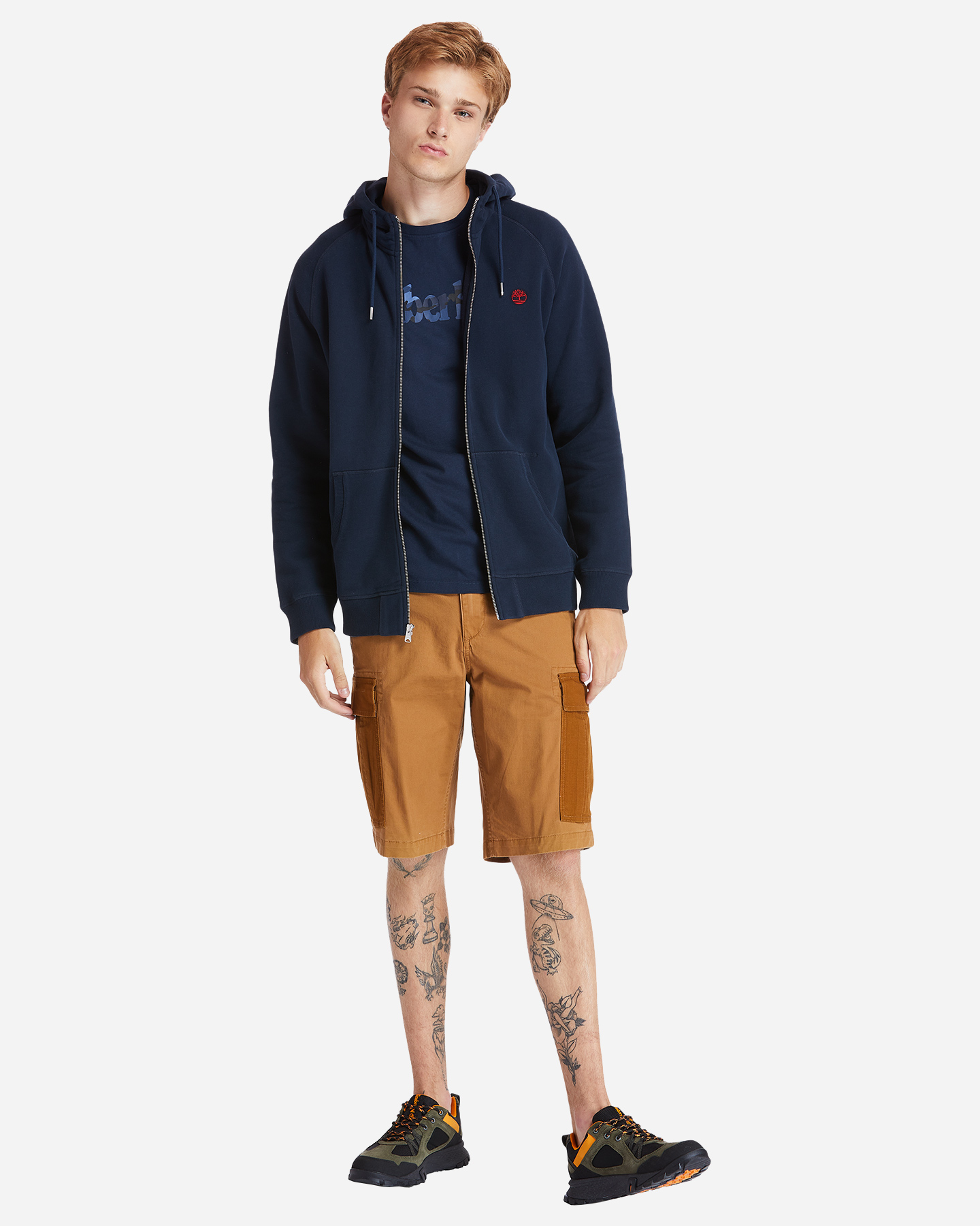 Felpa TIMBERLAND SMALL LOGO M - Blu - 3 | Cisalfa Sport