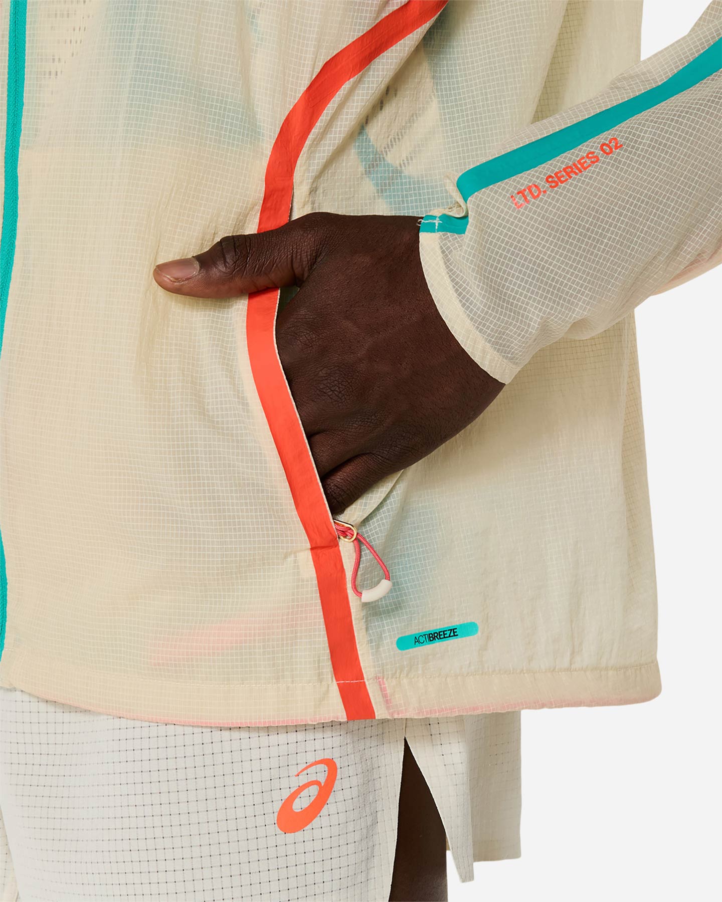 Giacca running ASICS KUMADORI ROAD PACKABLE M - Color mix - 4 | Cisalfa Sport