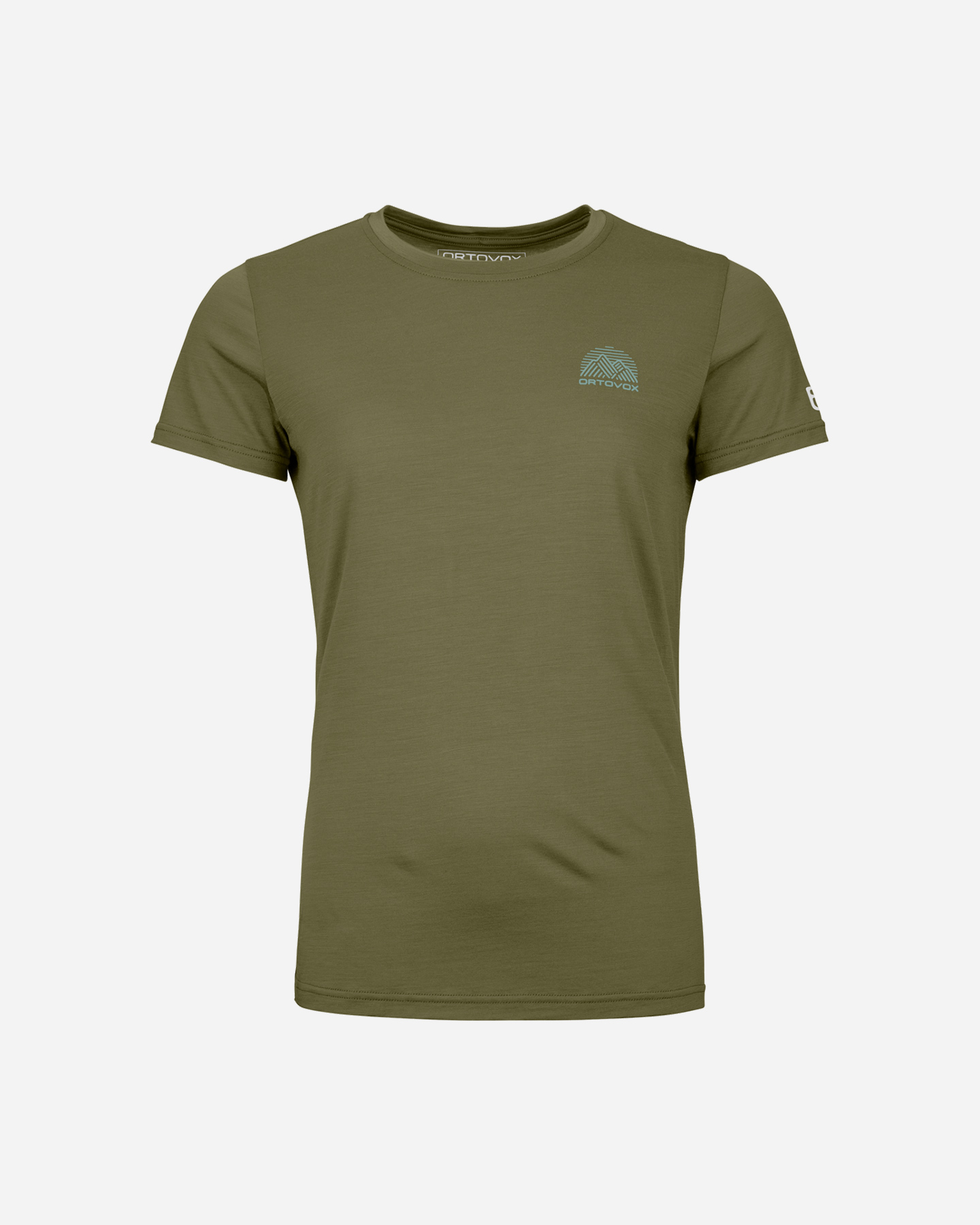 T-shirt ORTOVOX 120 COOL TEC MTN STRIPE W - Verde - 0 | Cisalfa Sport