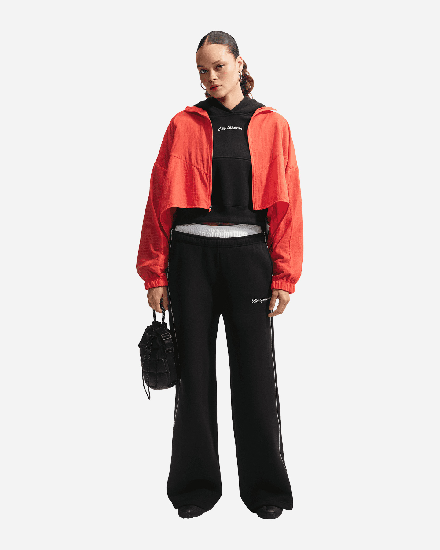 Pantalone NIKE WIDE LEG SCLOP W - Nero - 1 | Cisalfa Sport