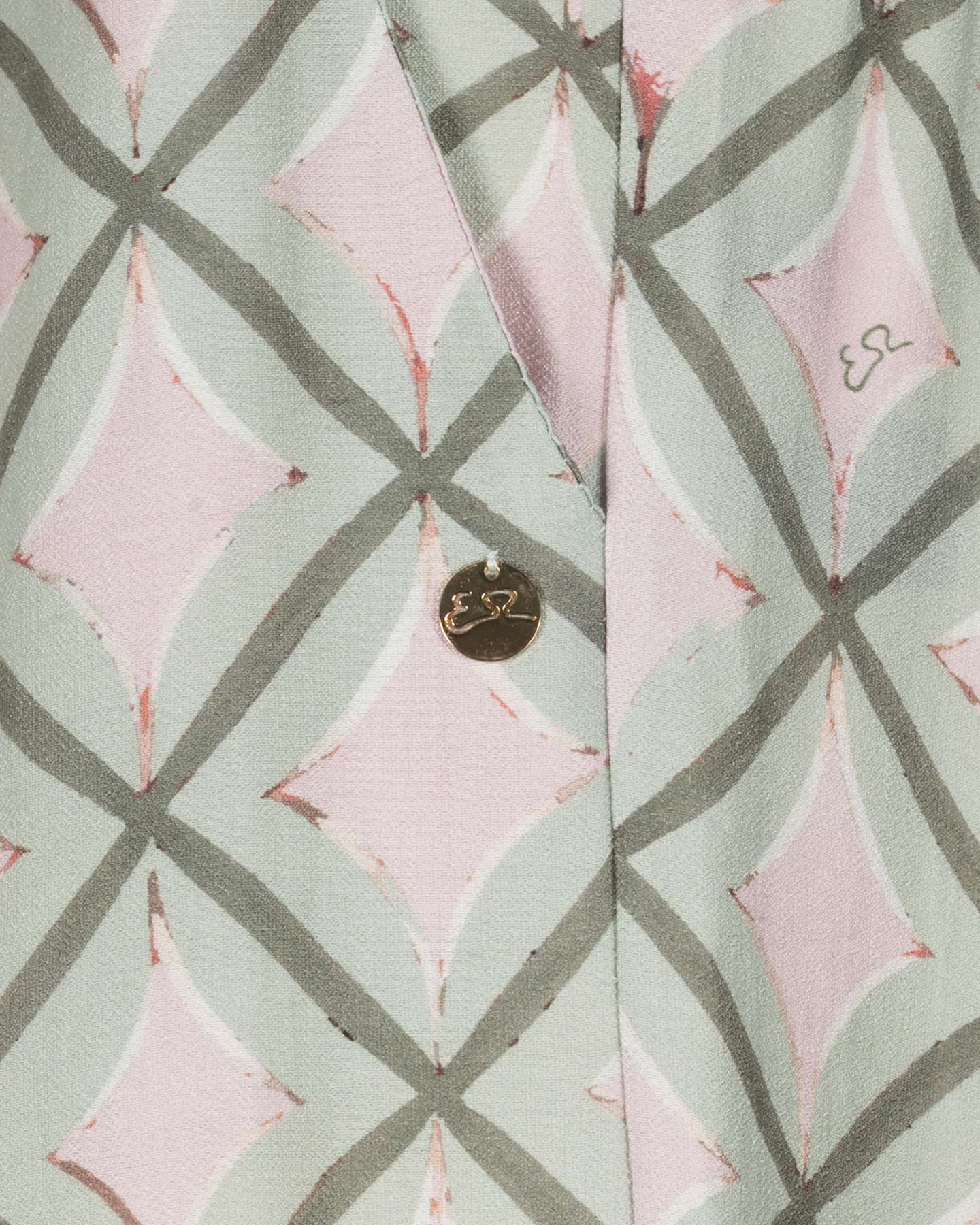 Pantalone YES ZEE GEOMETRICA W - Verde - 2 | Cisalfa Sport