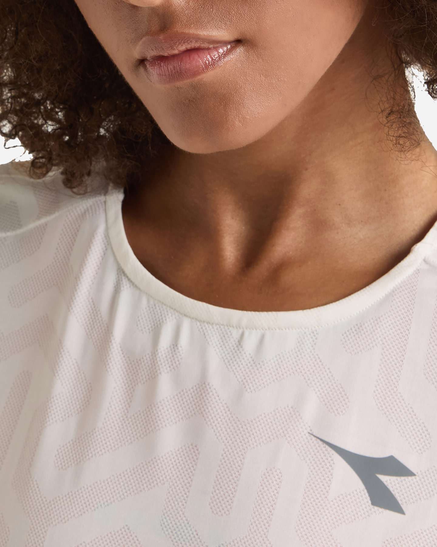 T-shirt running DIADORA SUPERLIGHT W - Bianco - 3 | Cisalfa Sport