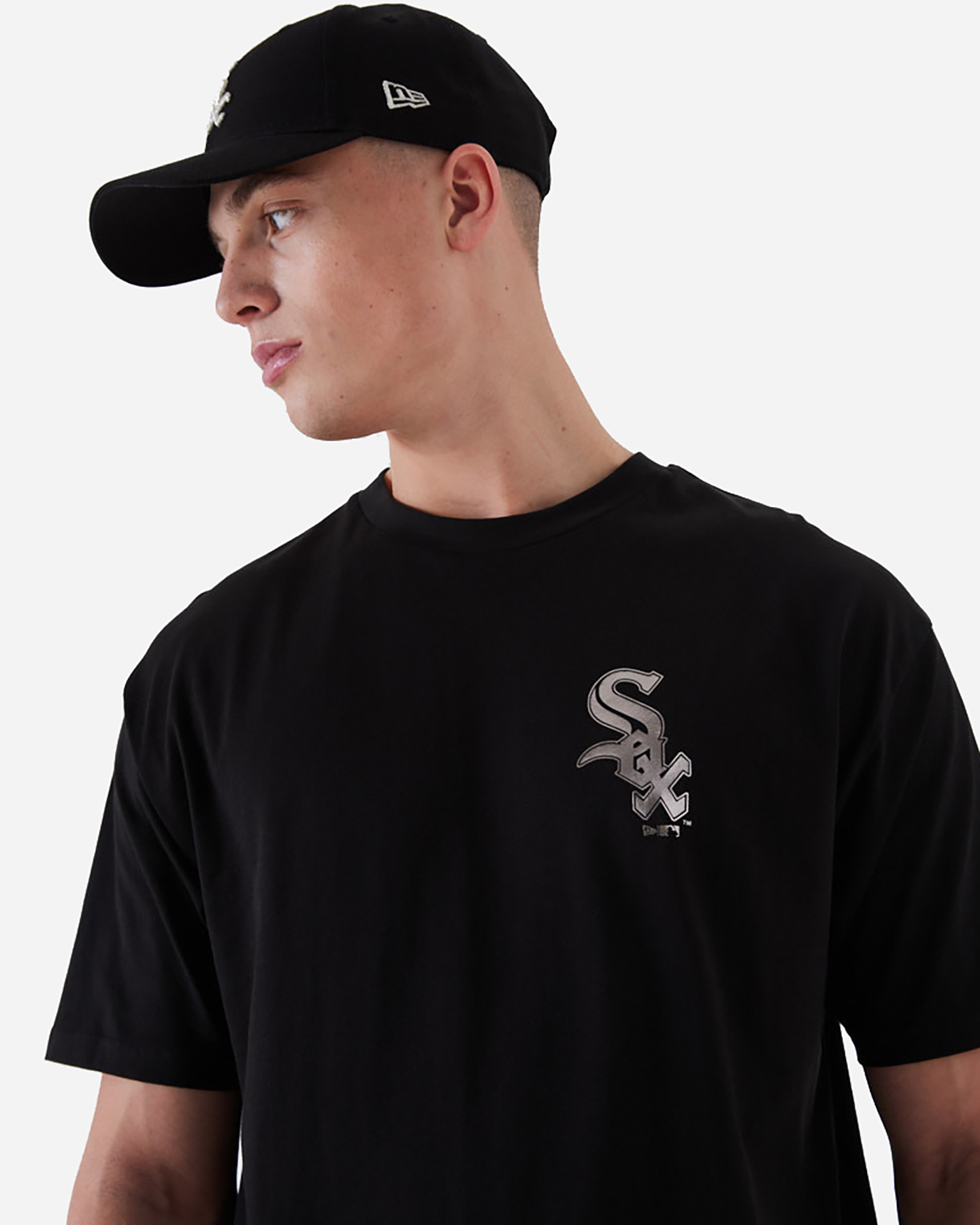 T-shirt NEW ERA OVSZD METALLIC CHICAGO WHITE SOX M - 2 | Cisalfa Sport