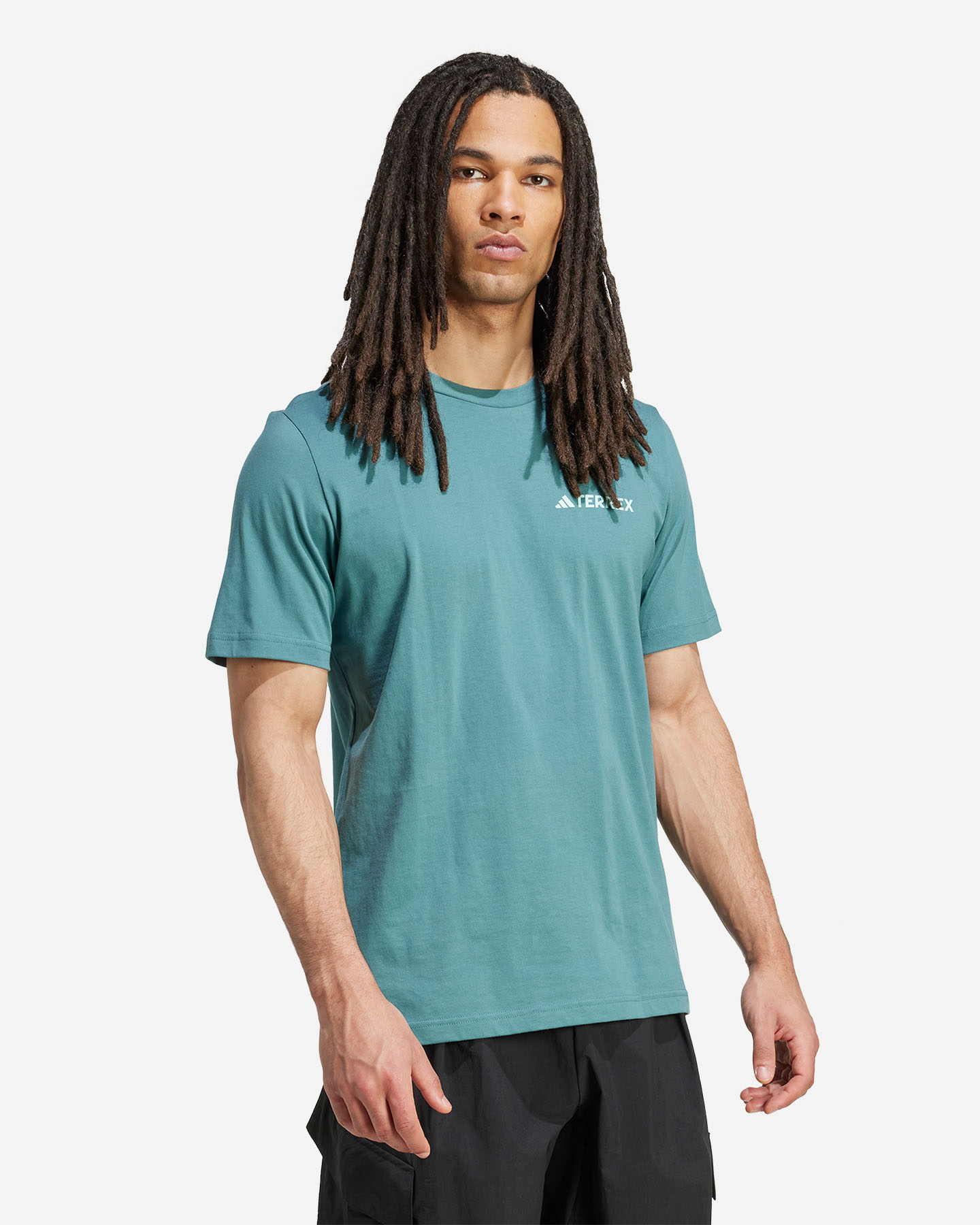 T-shirt ADIDAS TX MOUNTAIN M - Verde - 3 | Cisalfa Sport
