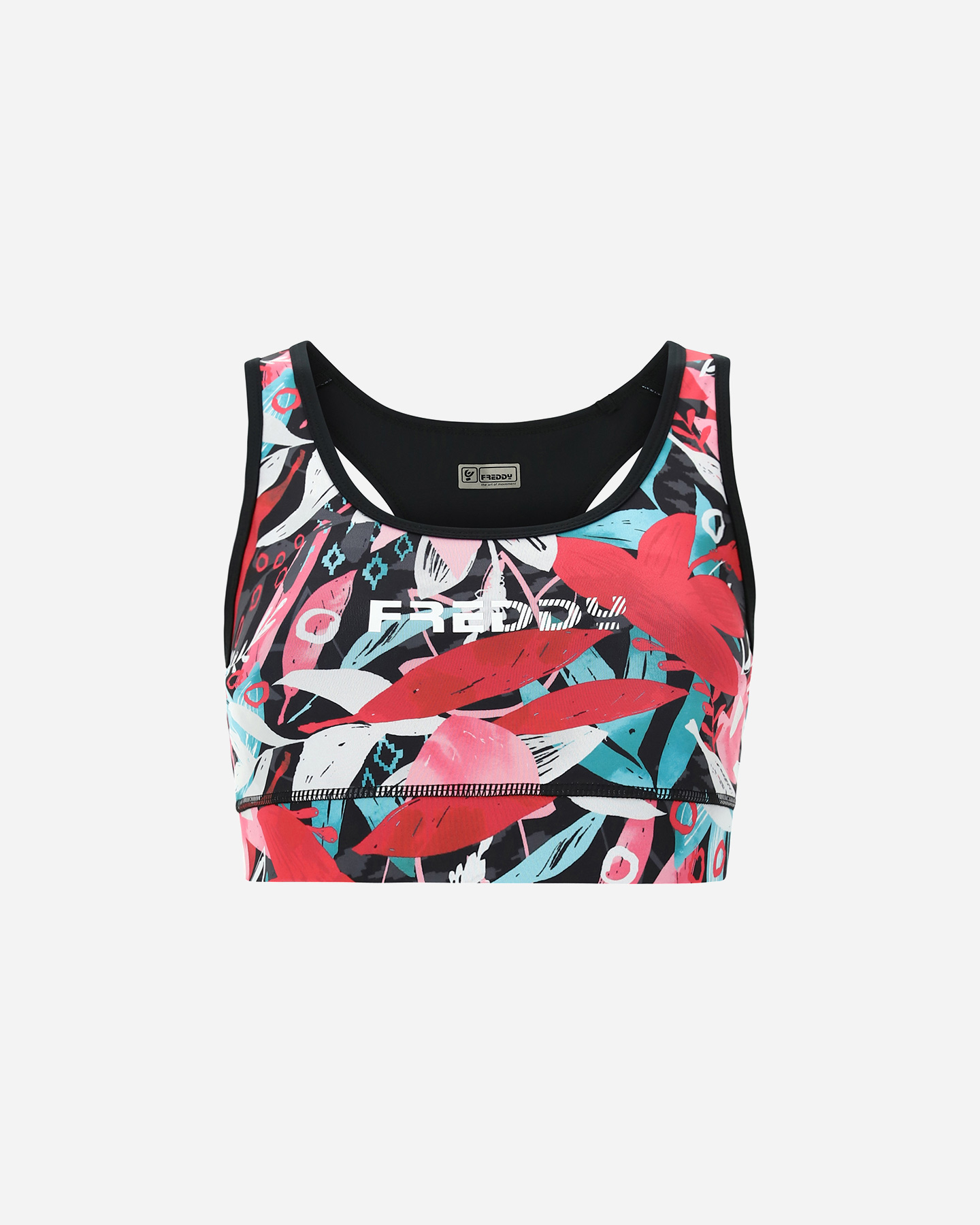 Bra training FREDDY POLY ENERGY AOP W - Color mix - 0 | Cisalfa Sport