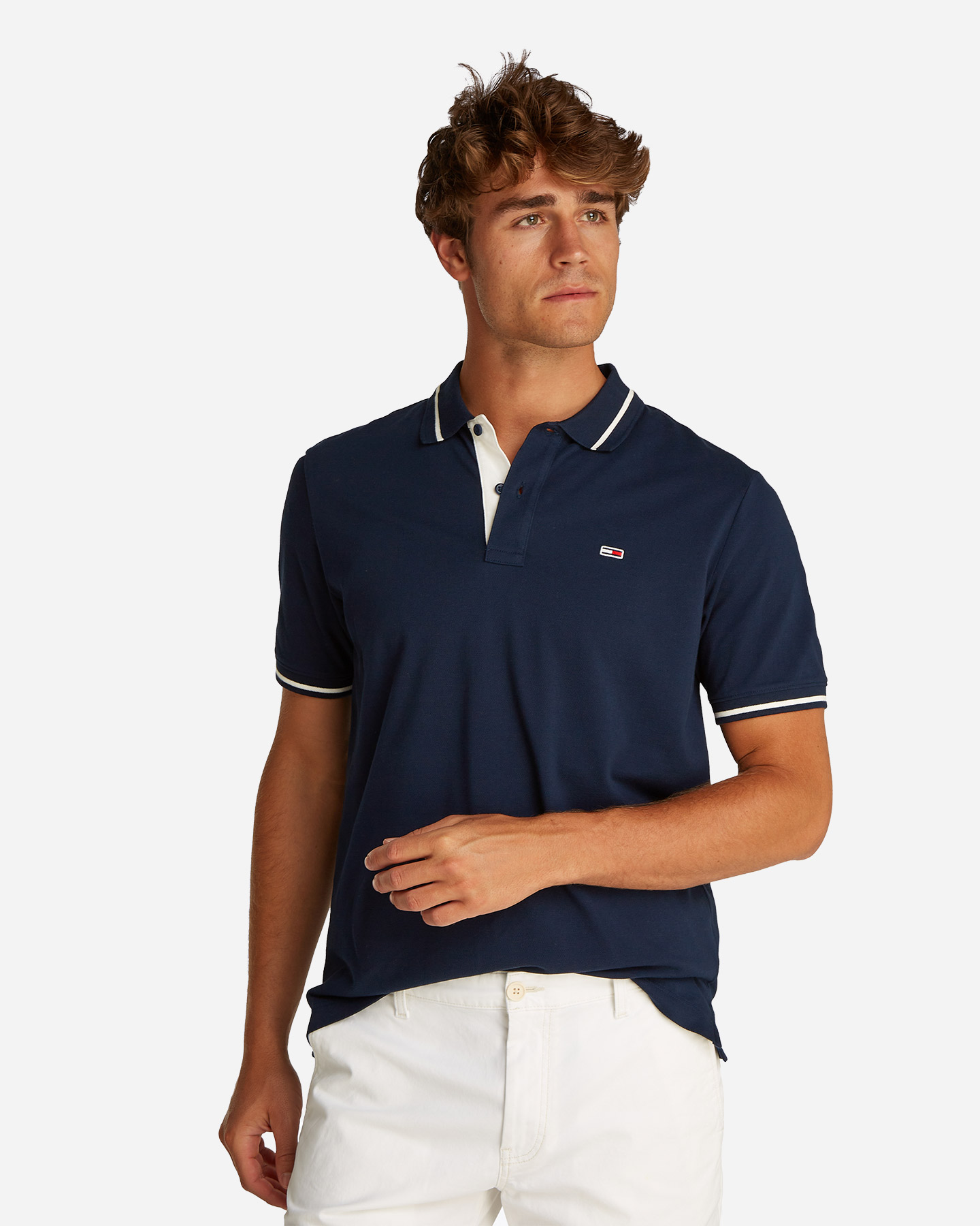 Polo TOMMY HILFIGER PIQUET M - Blu - 2 | Cisalfa Sport