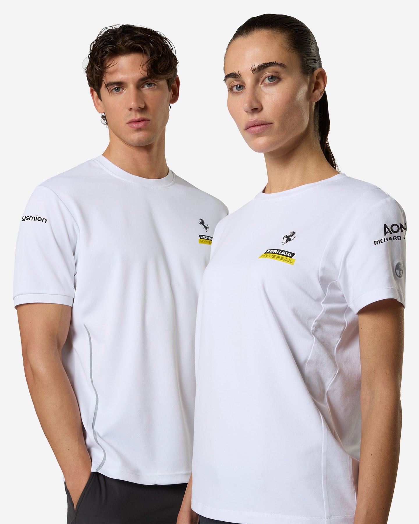 T-shirt NORTH SAILS COOLMAX FERRARI HYPERSAIL M - Bianco - 3 | Cisalfa Sport