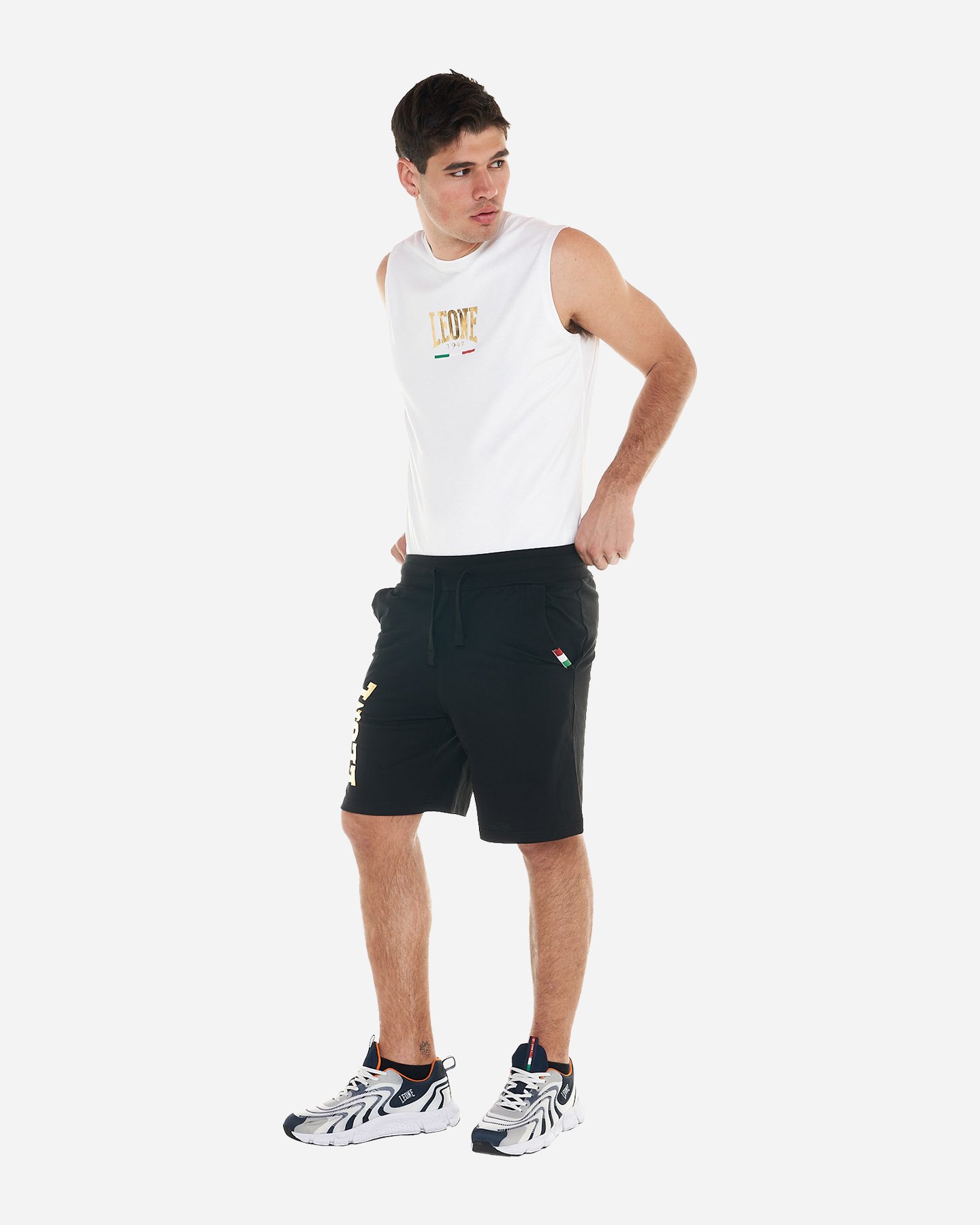 Pantaloncini LEONE BASIC M - Nero - 3 | Cisalfa Sport