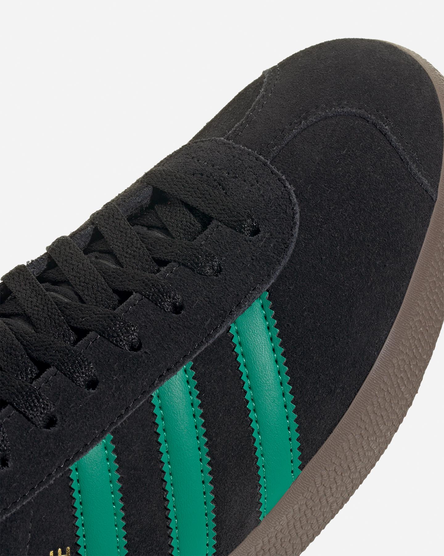 Scarpe sneakers ADIDAS GAZELLE GUM  - Nero - 4 | Cisalfa Sport