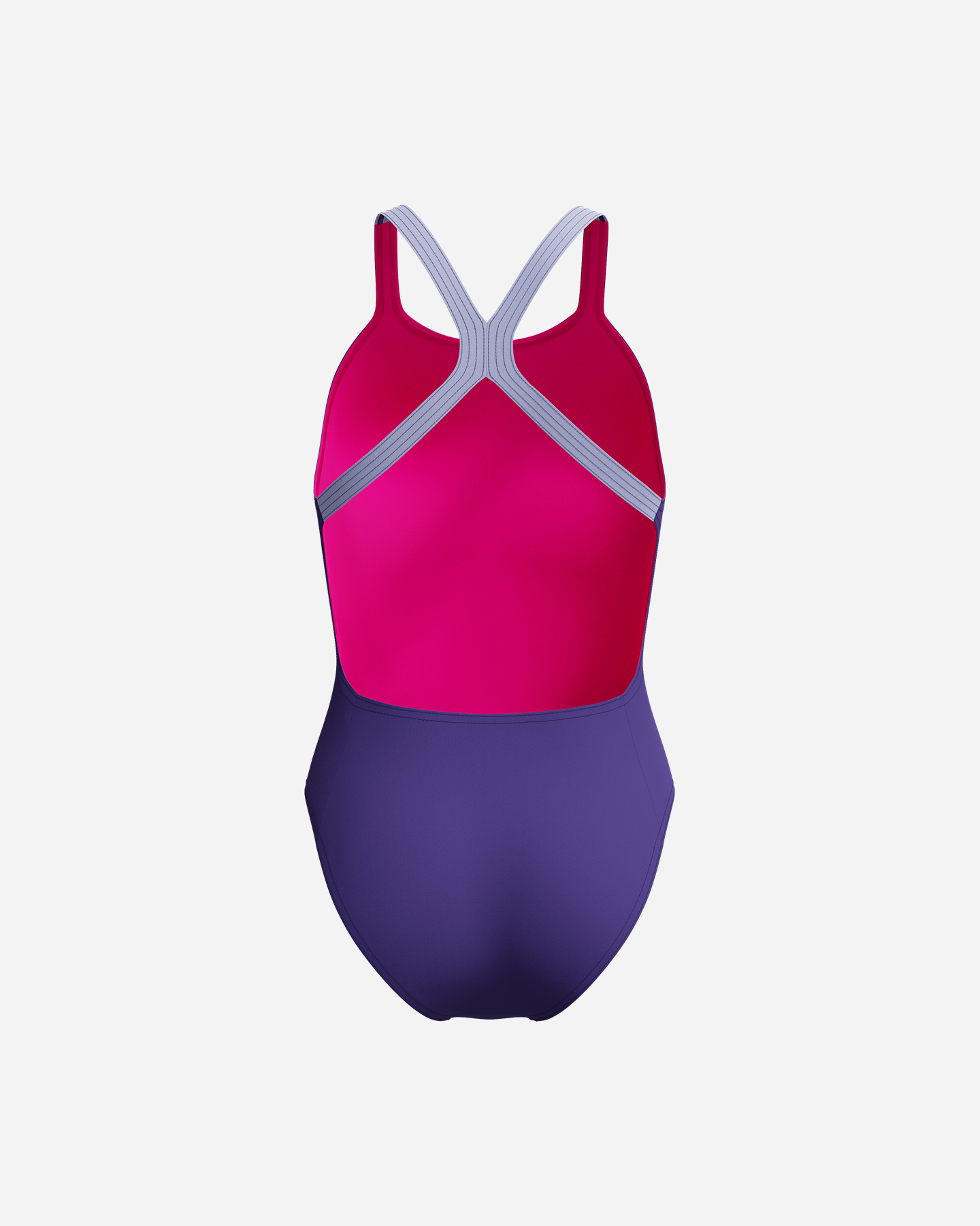 Costume piscina SPEEDO SOLID POWERBACK W - Blu - 1 | Cisalfa Sport